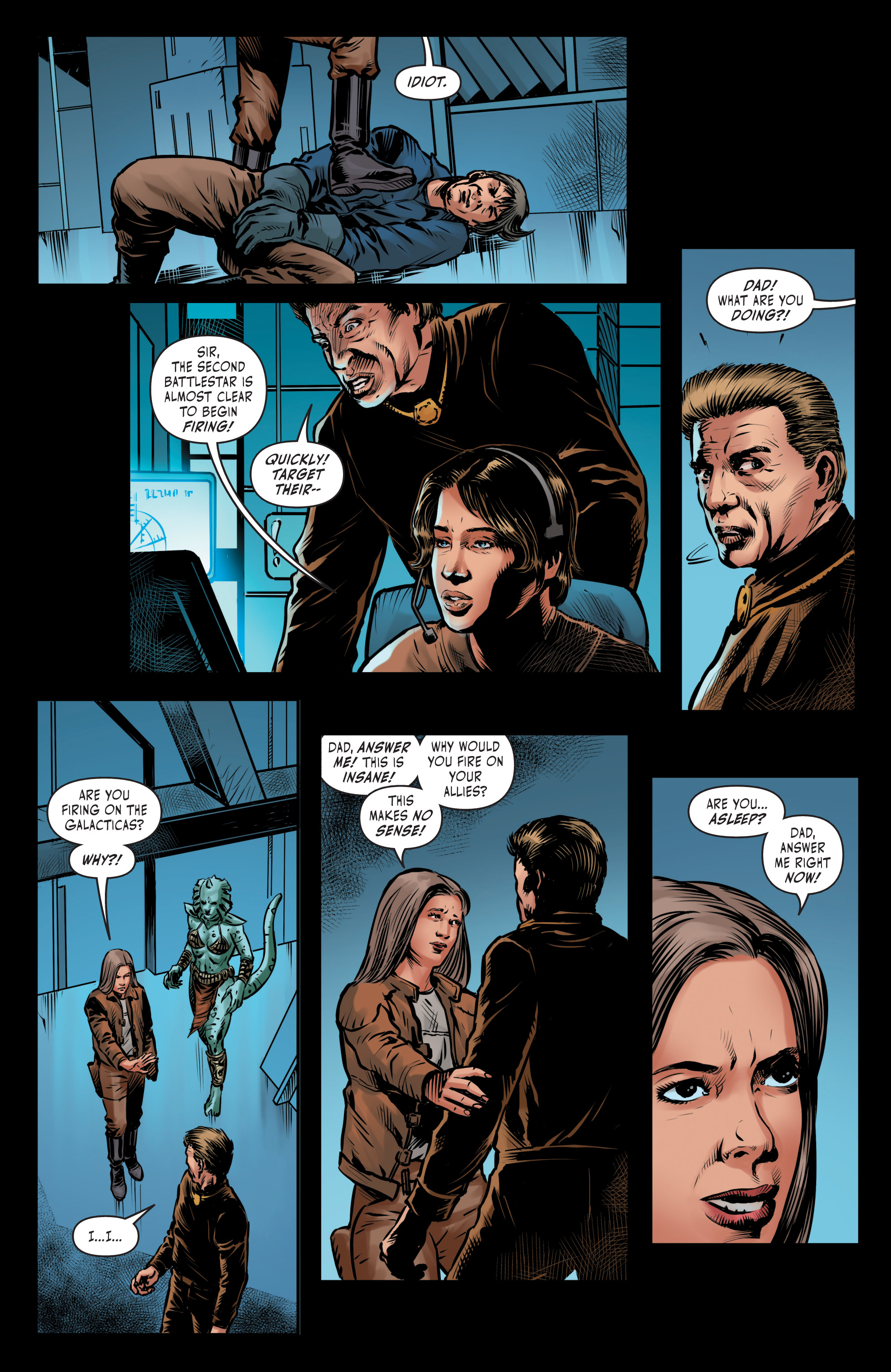 Battlestar Galactica Vs. Battlestar Galactica (2018) issue 6 - Page 13