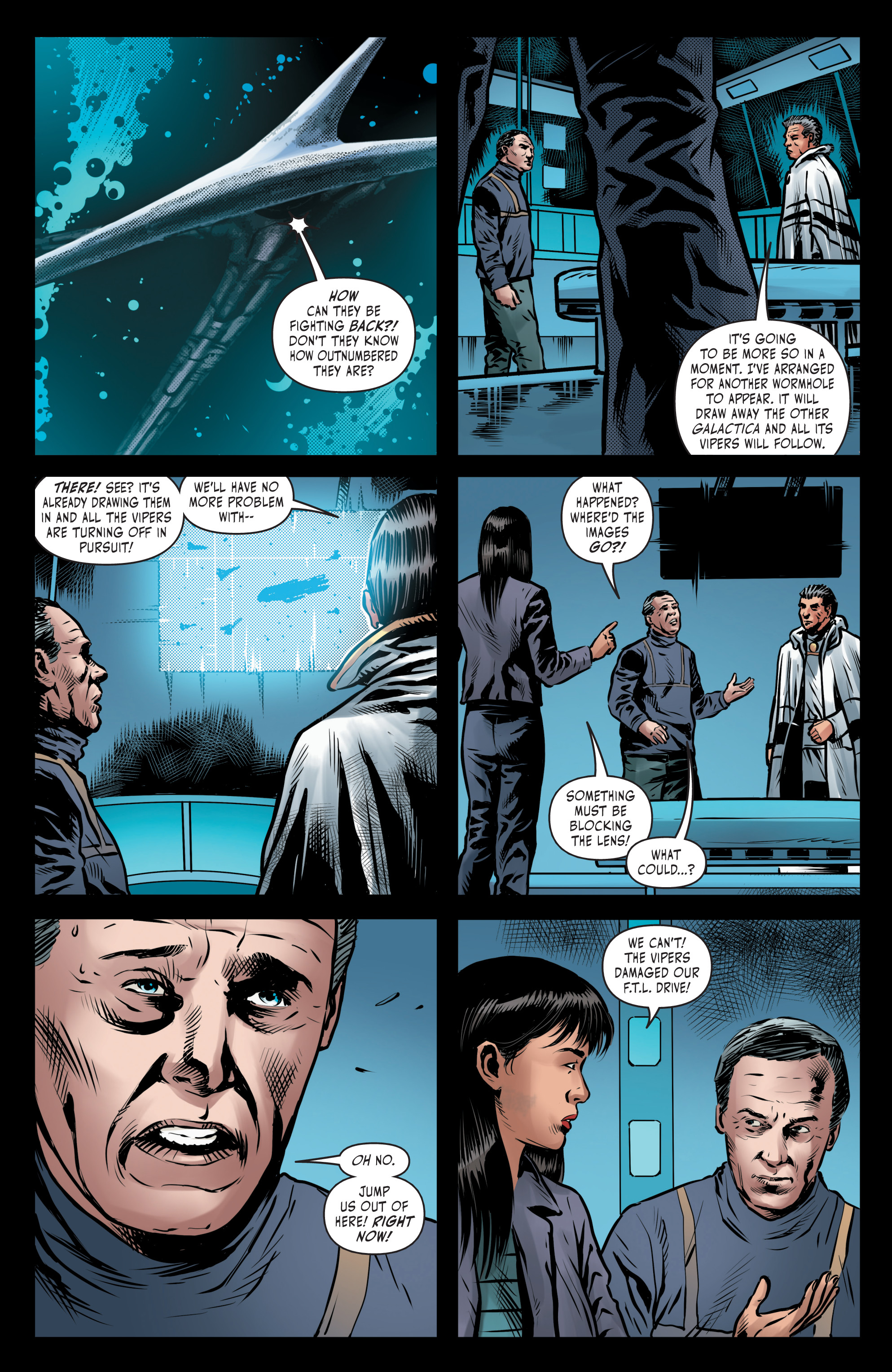 Battlestar Galactica Vs. Battlestar Galactica (2018) issue 6 - Page 21