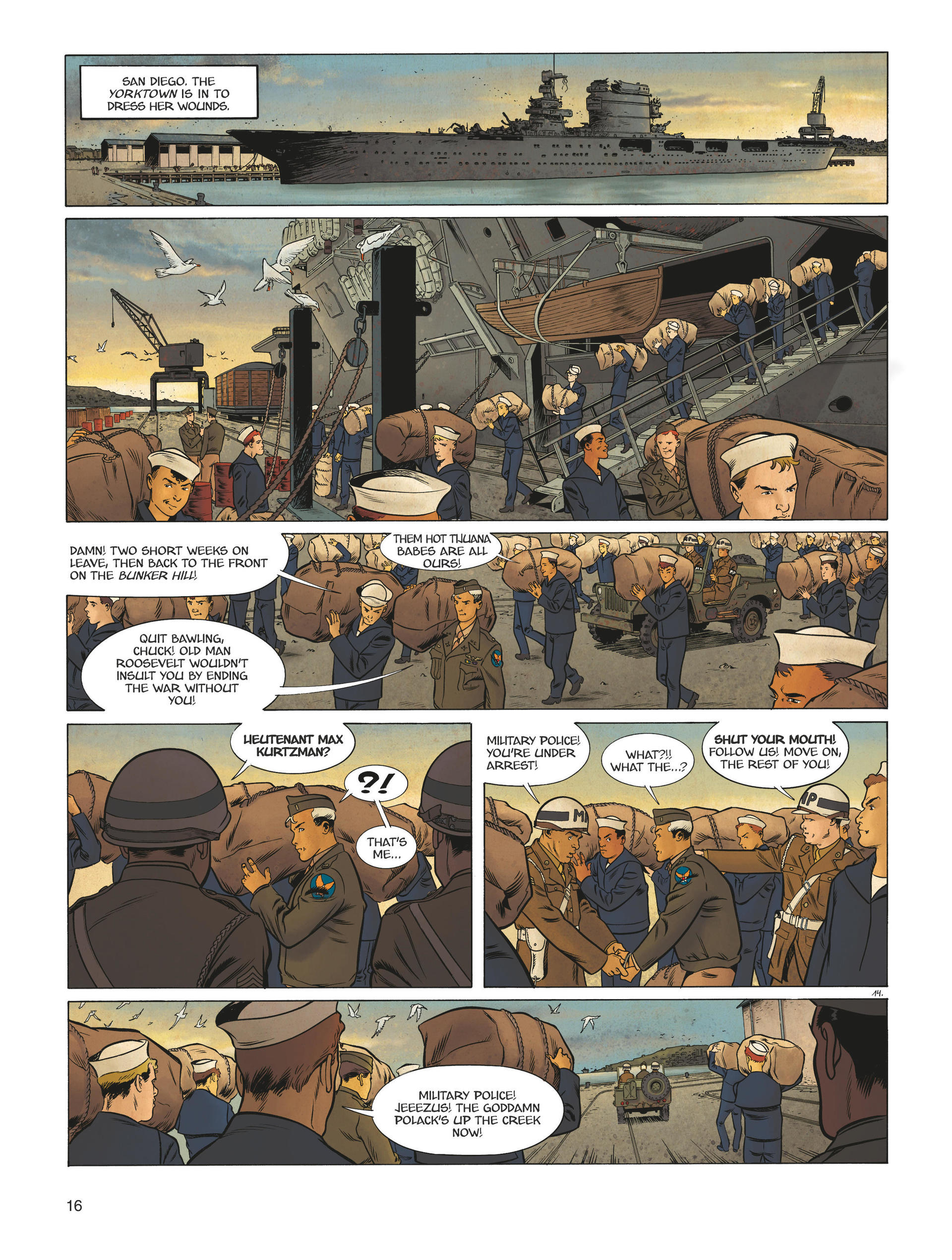 <{ $series->title }} issue 1 - Page 16