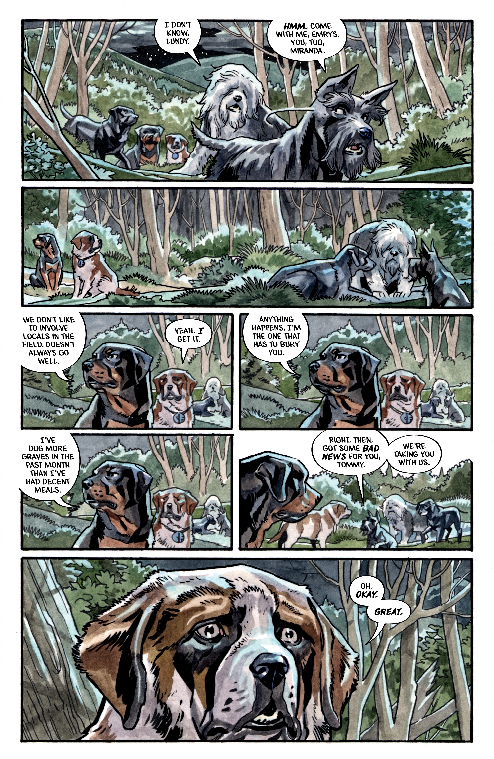 Beasts of Burden: Wise Dogs and Eldritch Men  (2018-) issue 3 - Page 6