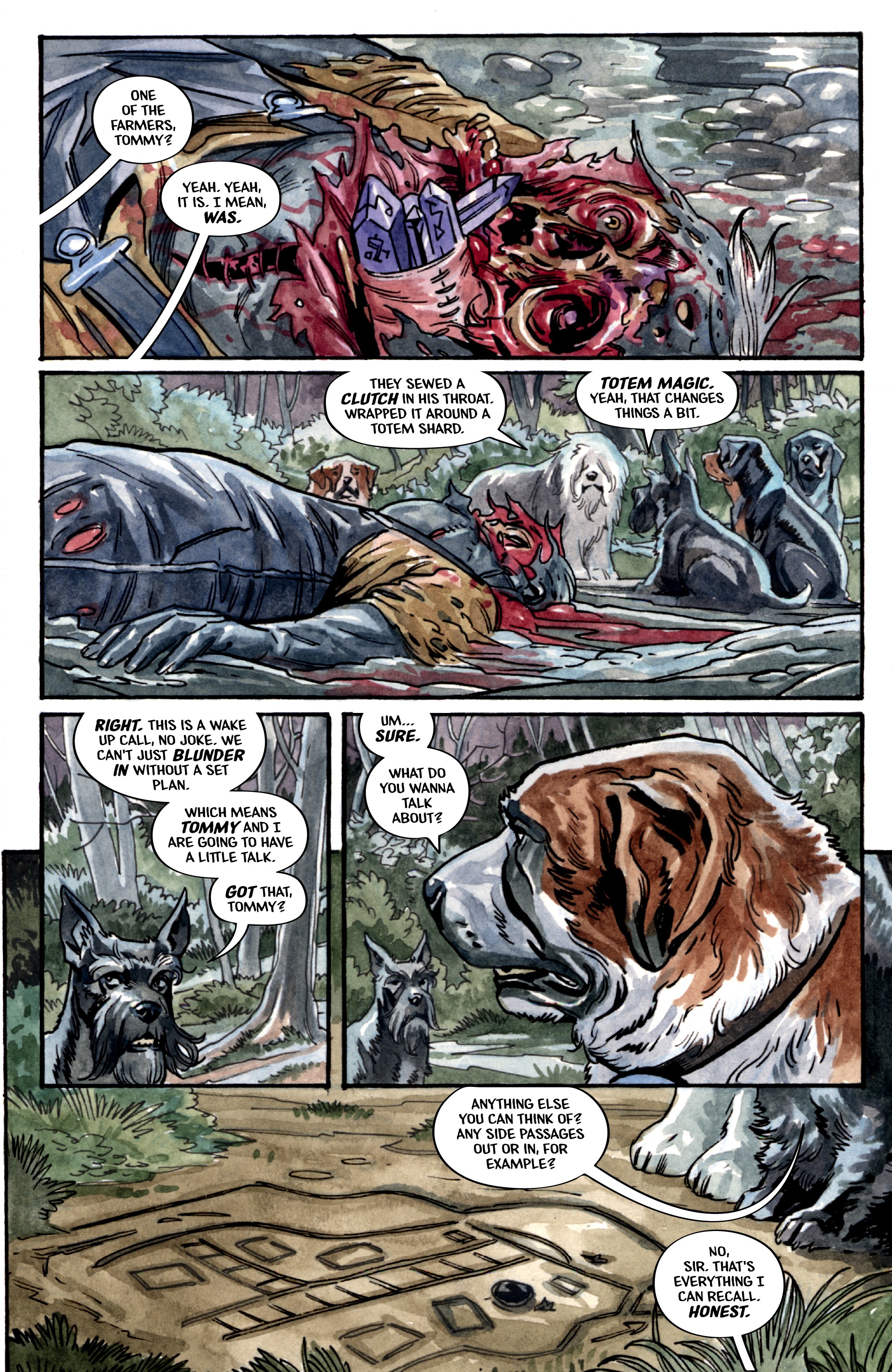 Beasts of Burden: Wise Dogs and Eldritch Men  (2018-) issue 3 - Page 11