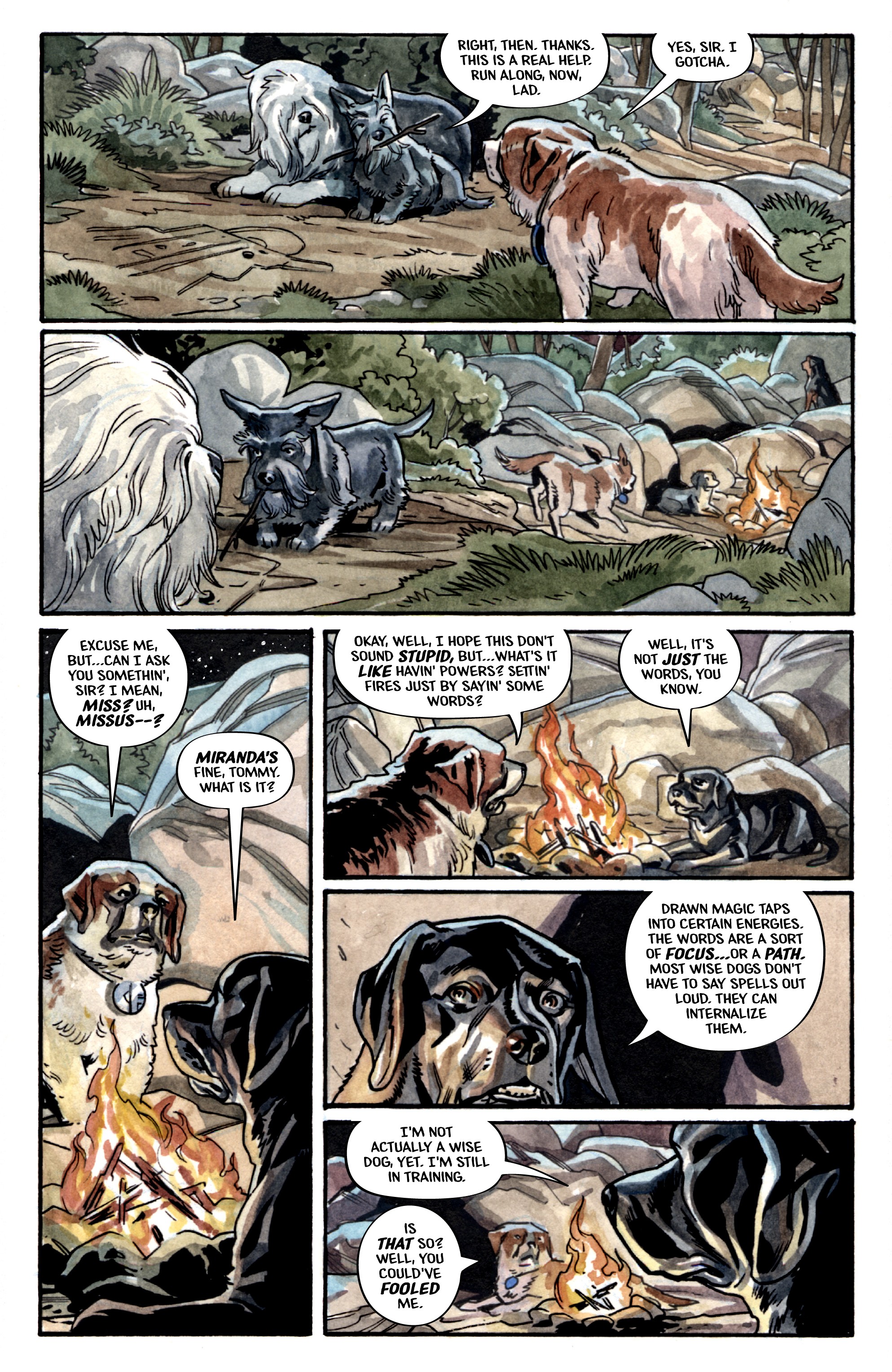 Beasts of Burden: Wise Dogs and Eldritch Men  (2018-) issue 3 - Page 12