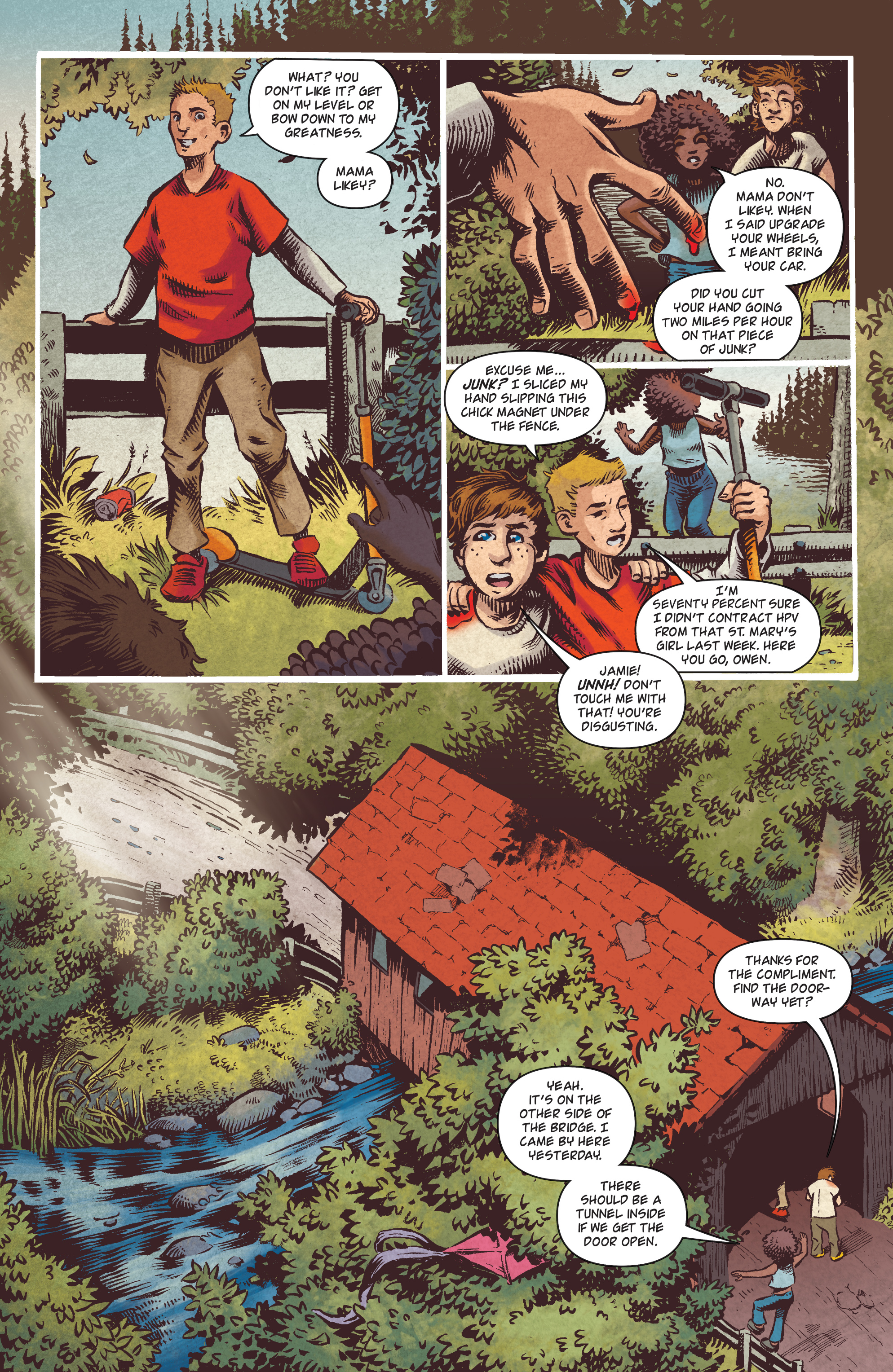 <{ $series->title }} issue 1 - Page 5