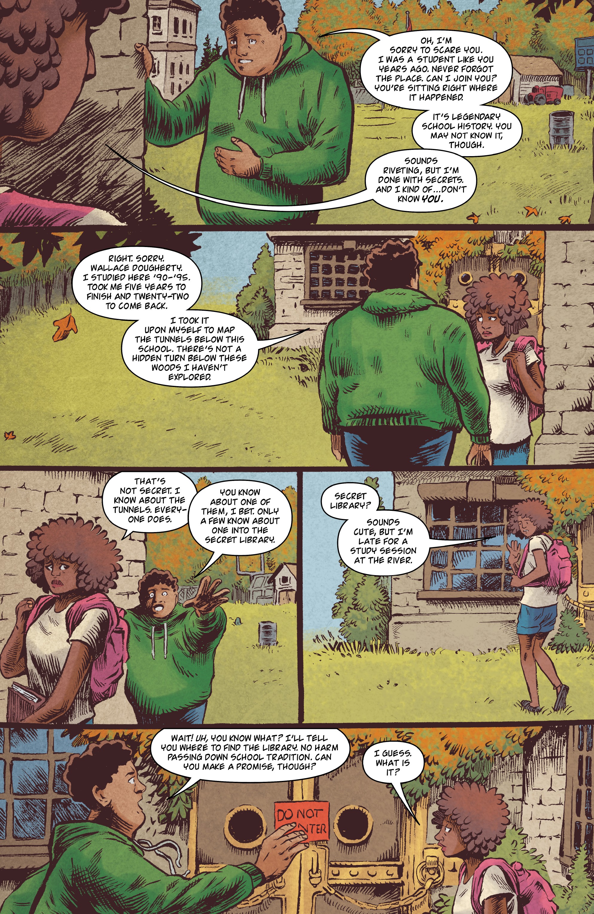 <{ $series->title }} issue 3 - Page 22