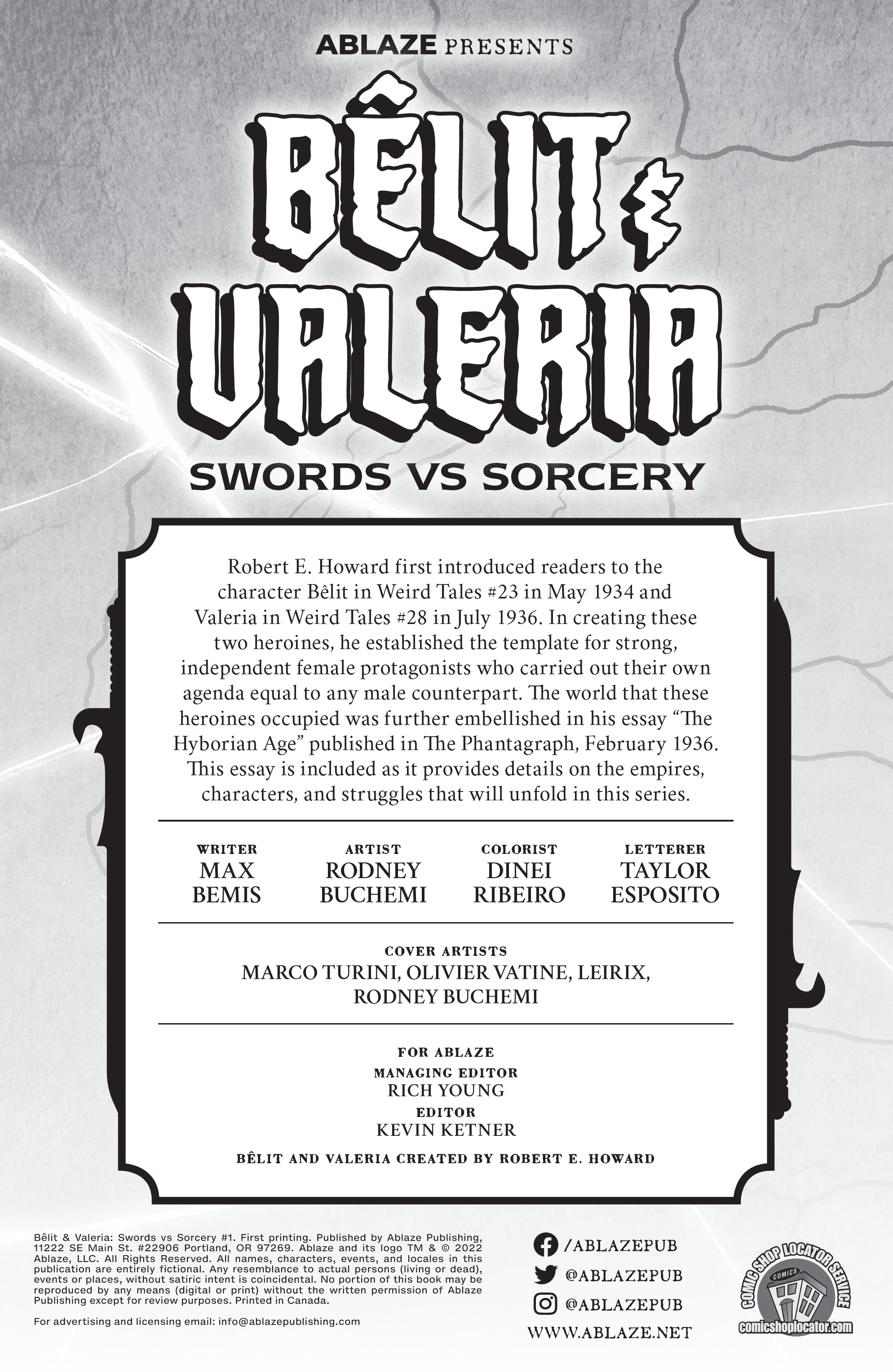 Belit and Valeria - Swords vs Sorcery (2022-): Chapter 1 - Page 2