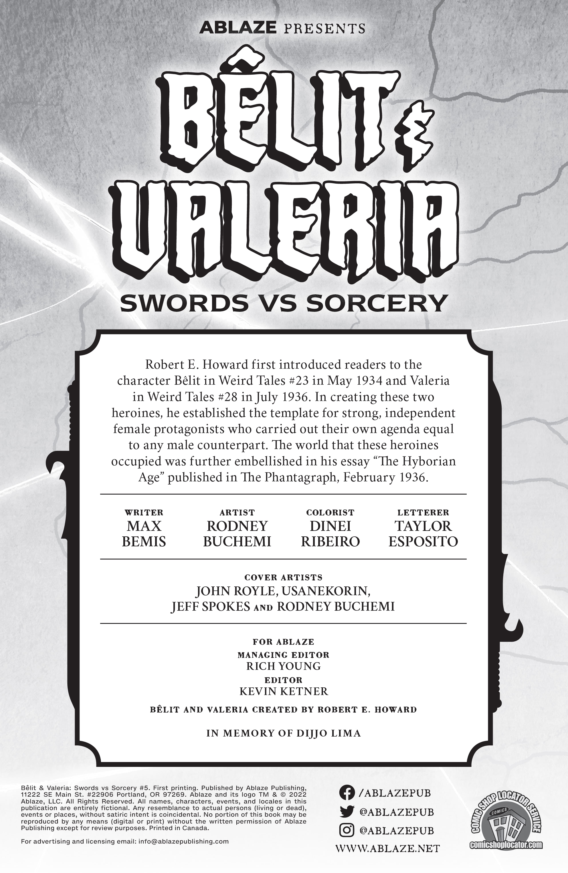 Belit and Valeria - Swords vs Sorcery (2022-): Chapter 5 - Page 2