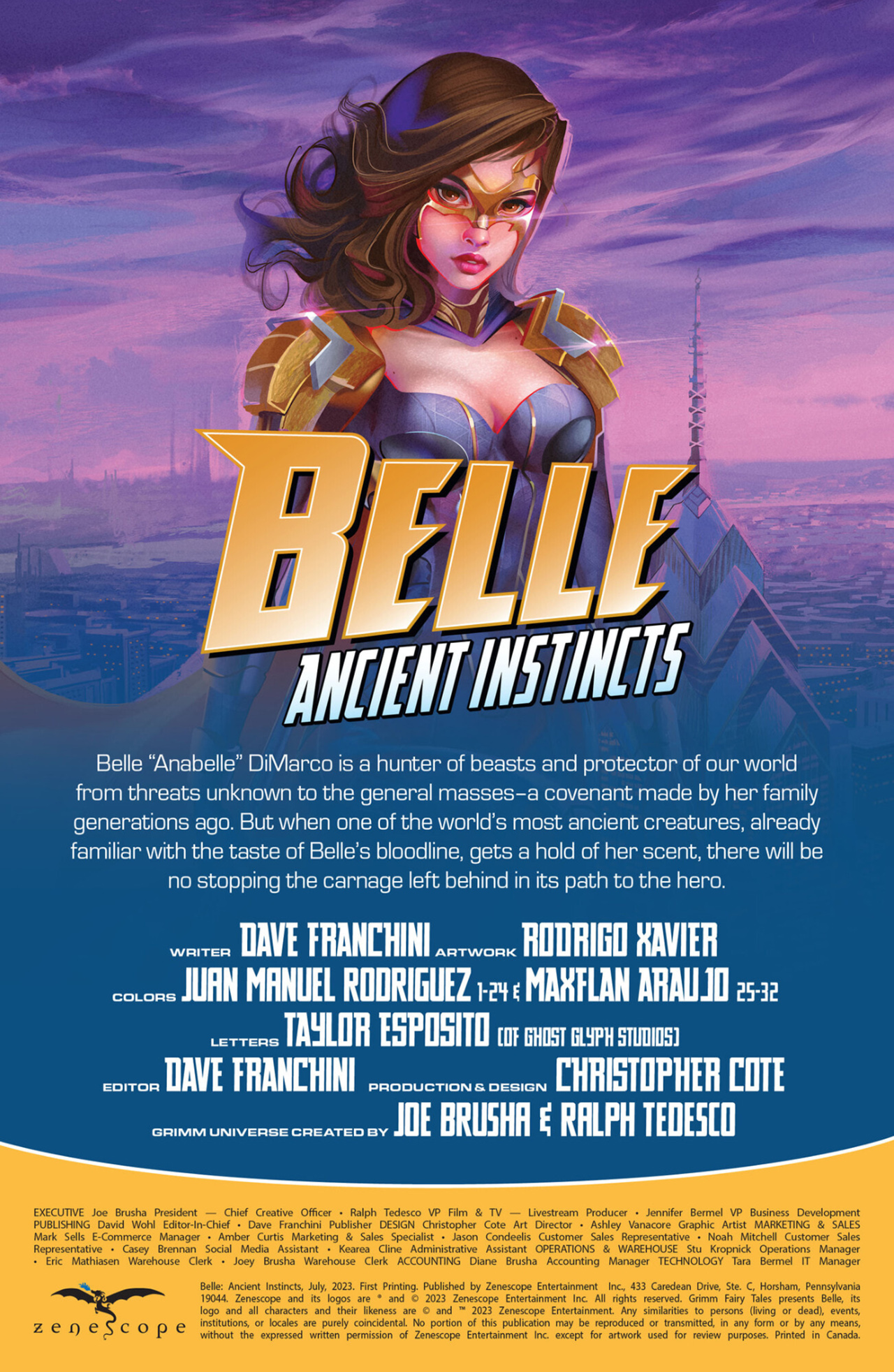 Belle Ancient Instincts (2023-) issue 1 - Page 2