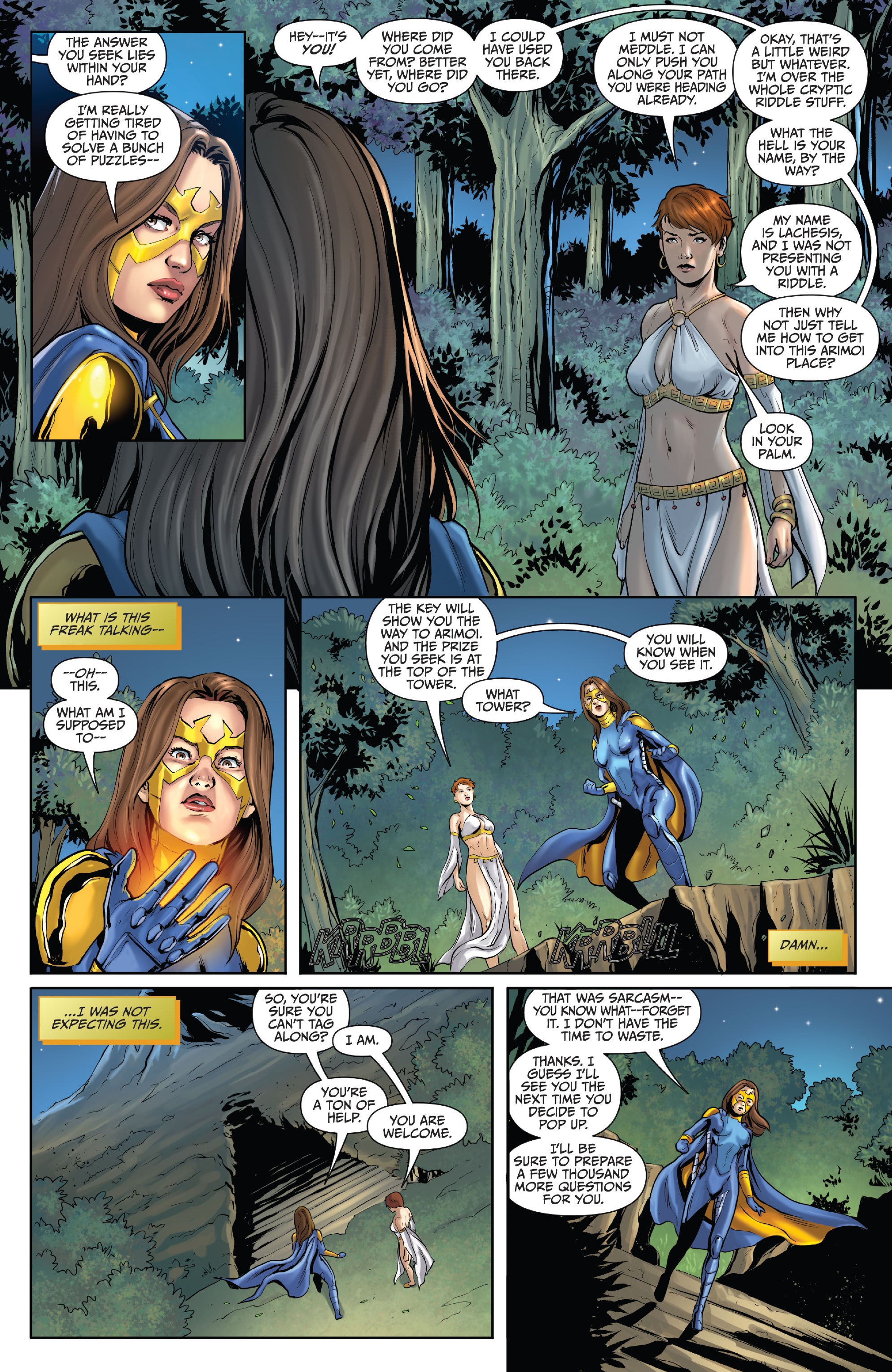 Belle Annual: Depths of Tartarus (2022): Chapter 1 - Page 35