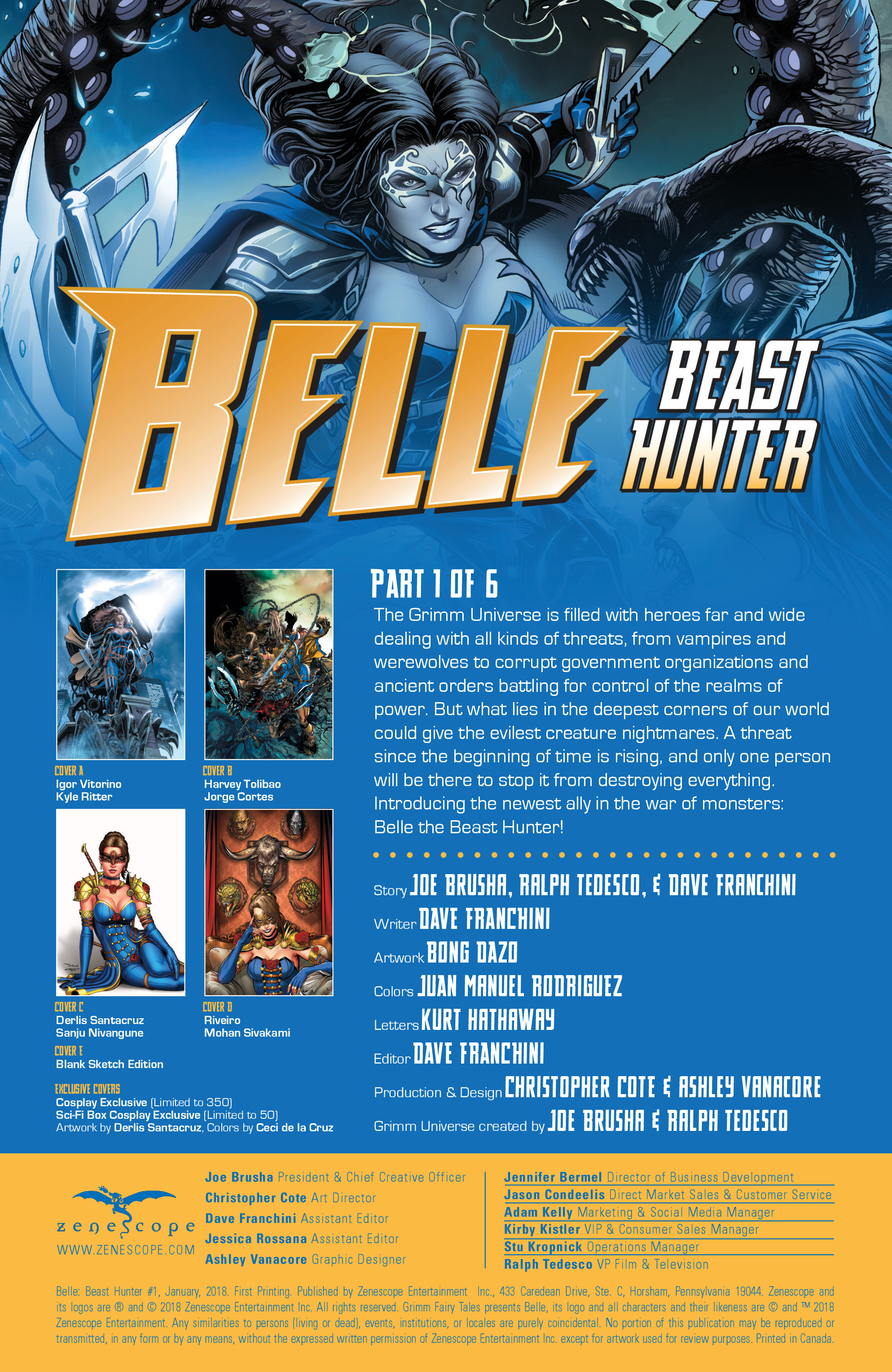 Belle: Beast Hunter (2018): Chapter 1 - Page 2