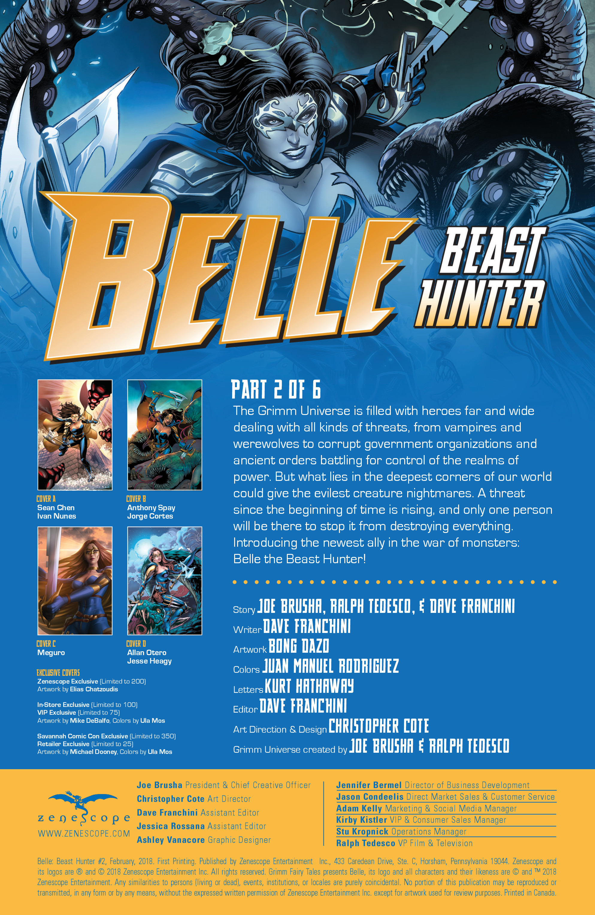 Belle: Beast Hunter (2018): Chapter 2 - Page 2