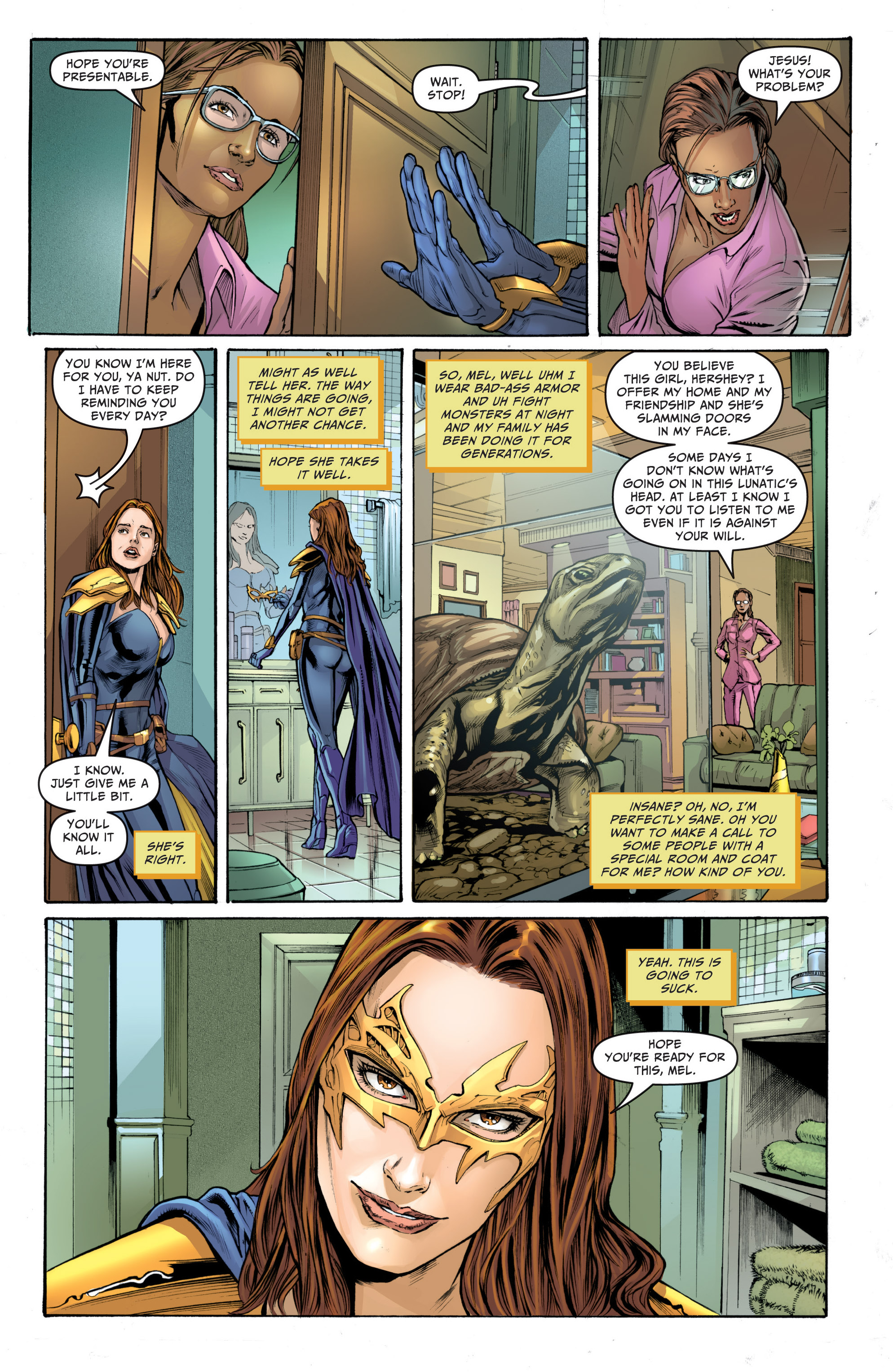 Belle: Beast Hunter (2018) issue 4 - Page 8