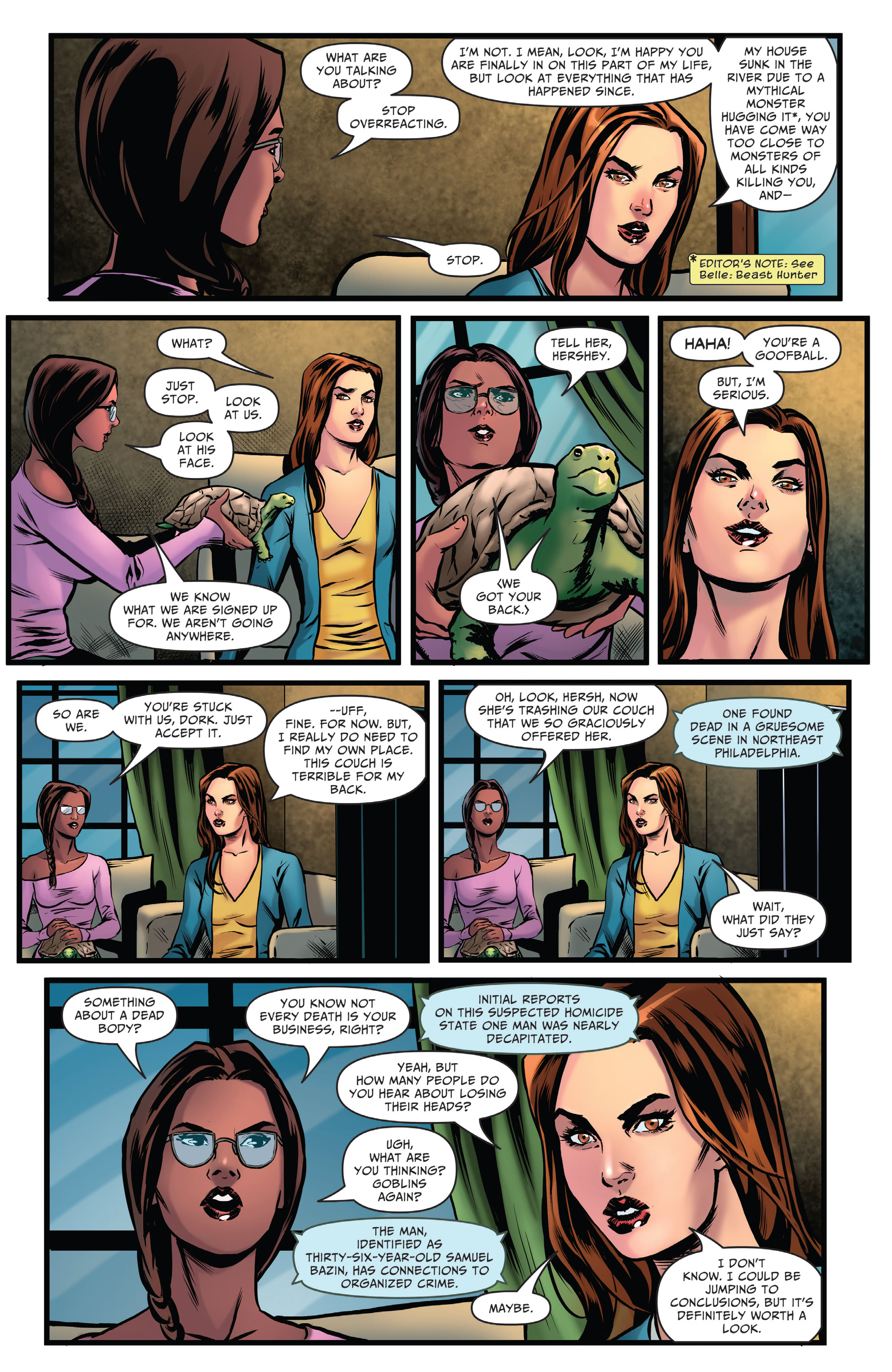 Belle: Dead of Winter (2021-) issue 1 - Page 8