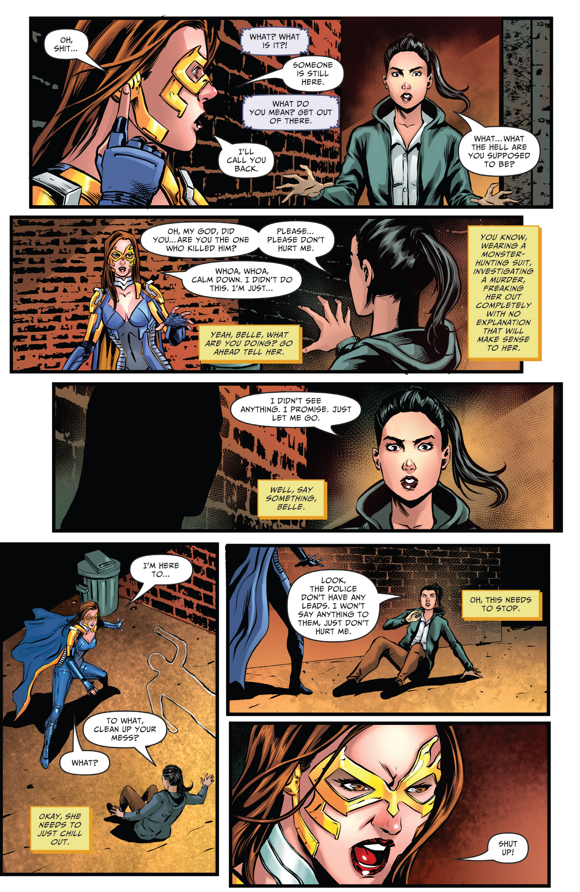 Belle: Dead of Winter (2021-) issue 1 - Page 10