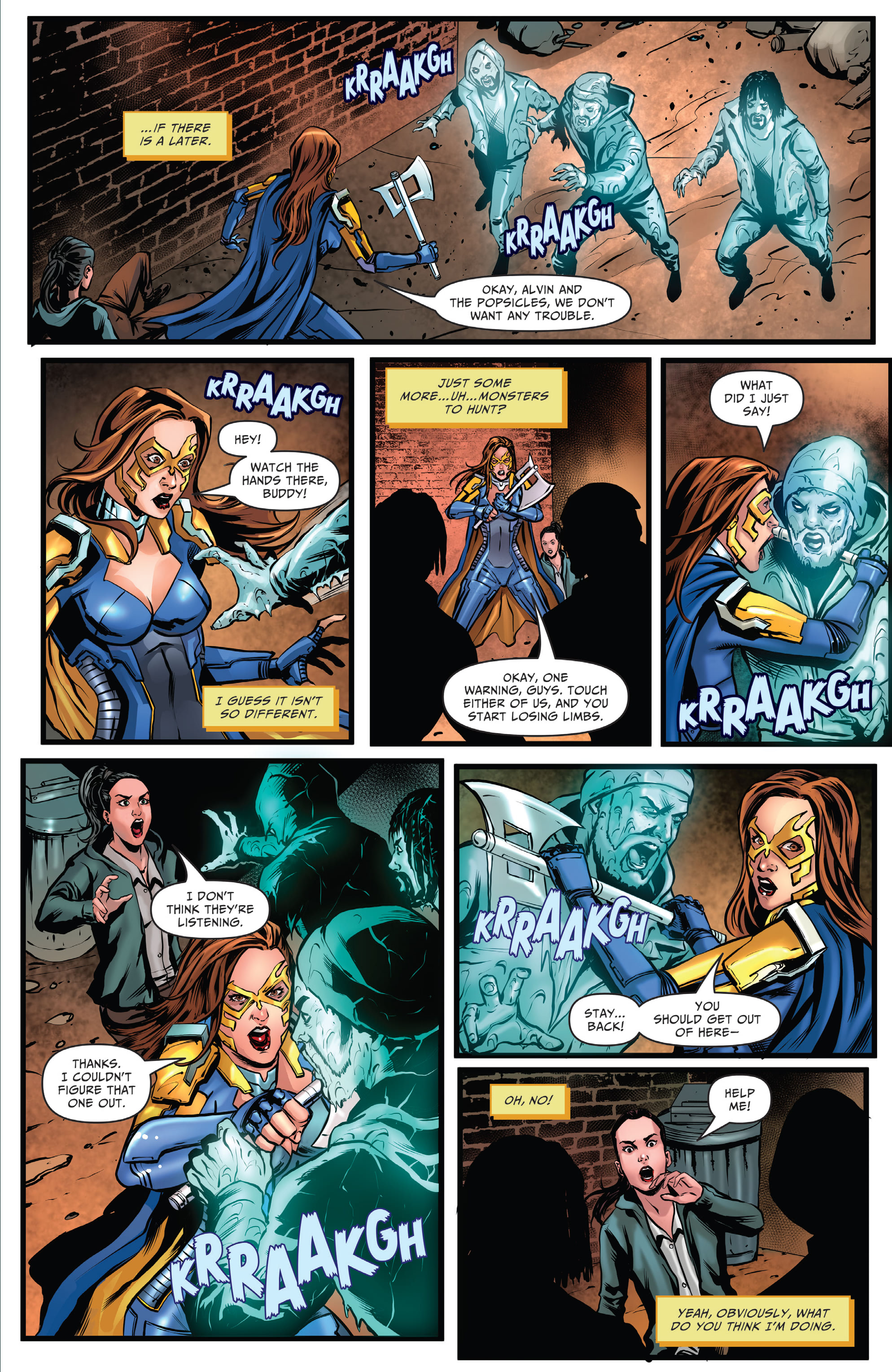 Belle: Dead of Winter (2021-) issue 1 - Page 13