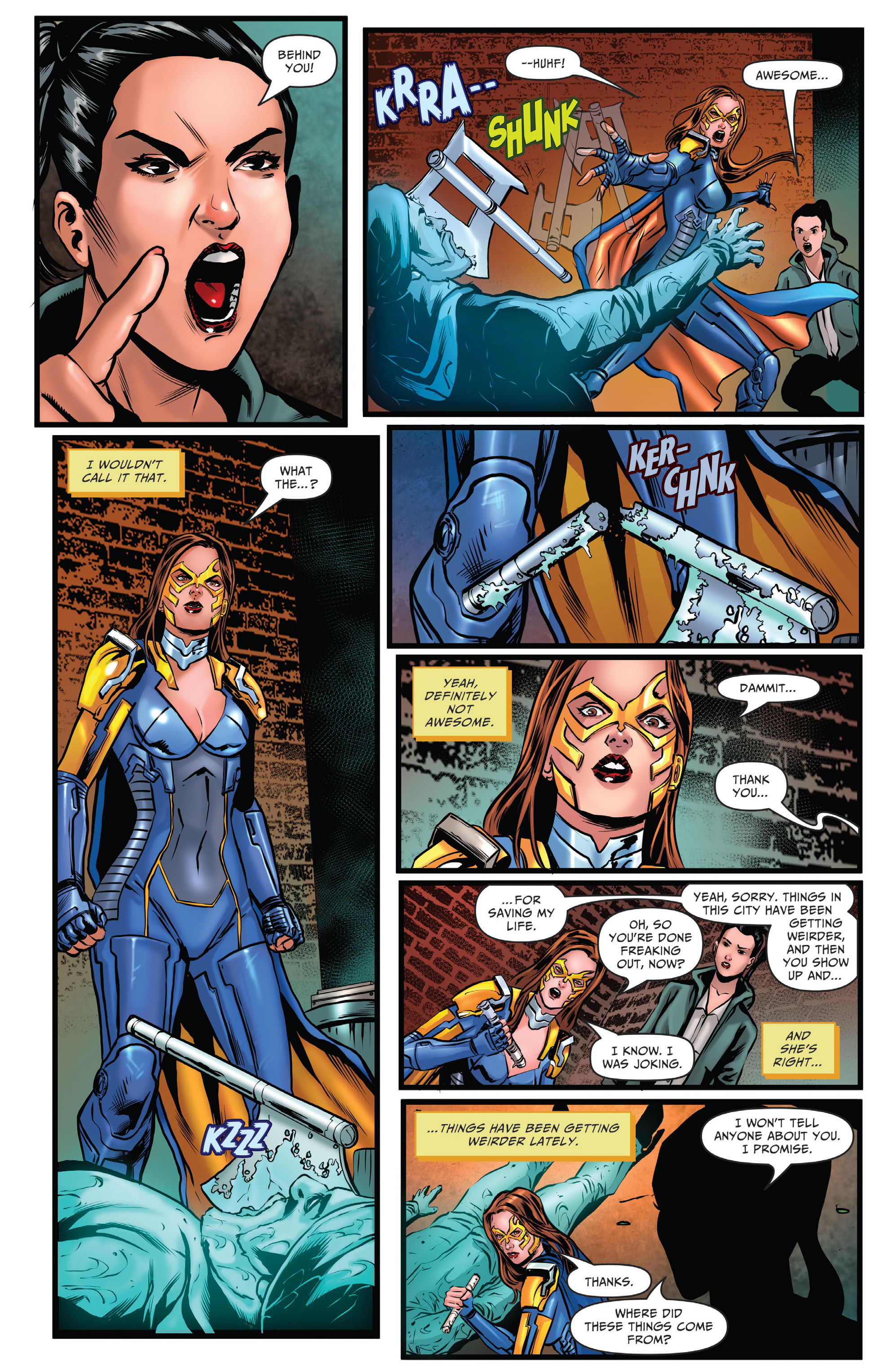 Belle: Dead of Winter (2021-) issue 1 - Page 15