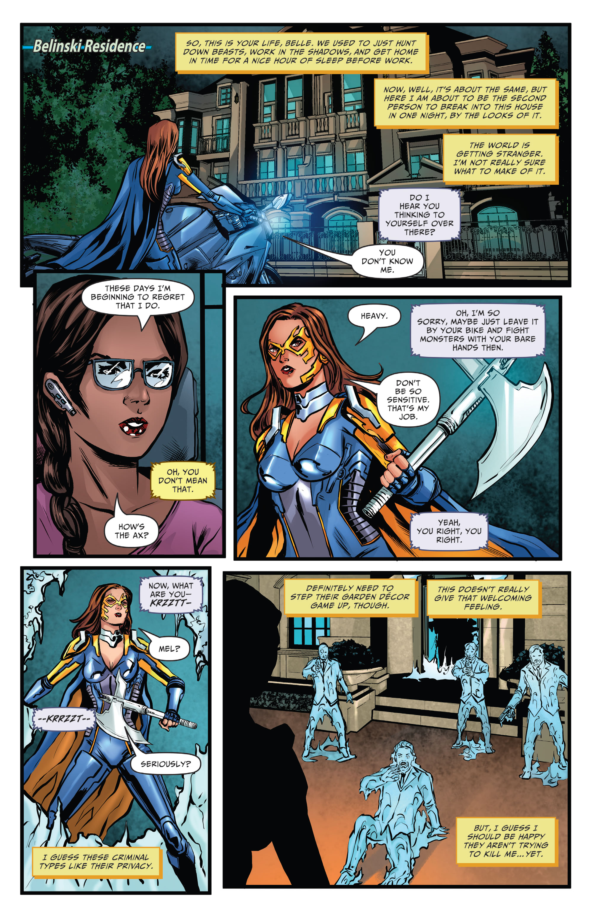 Belle: Dead of Winter (2021-) issue 1 - Page 21