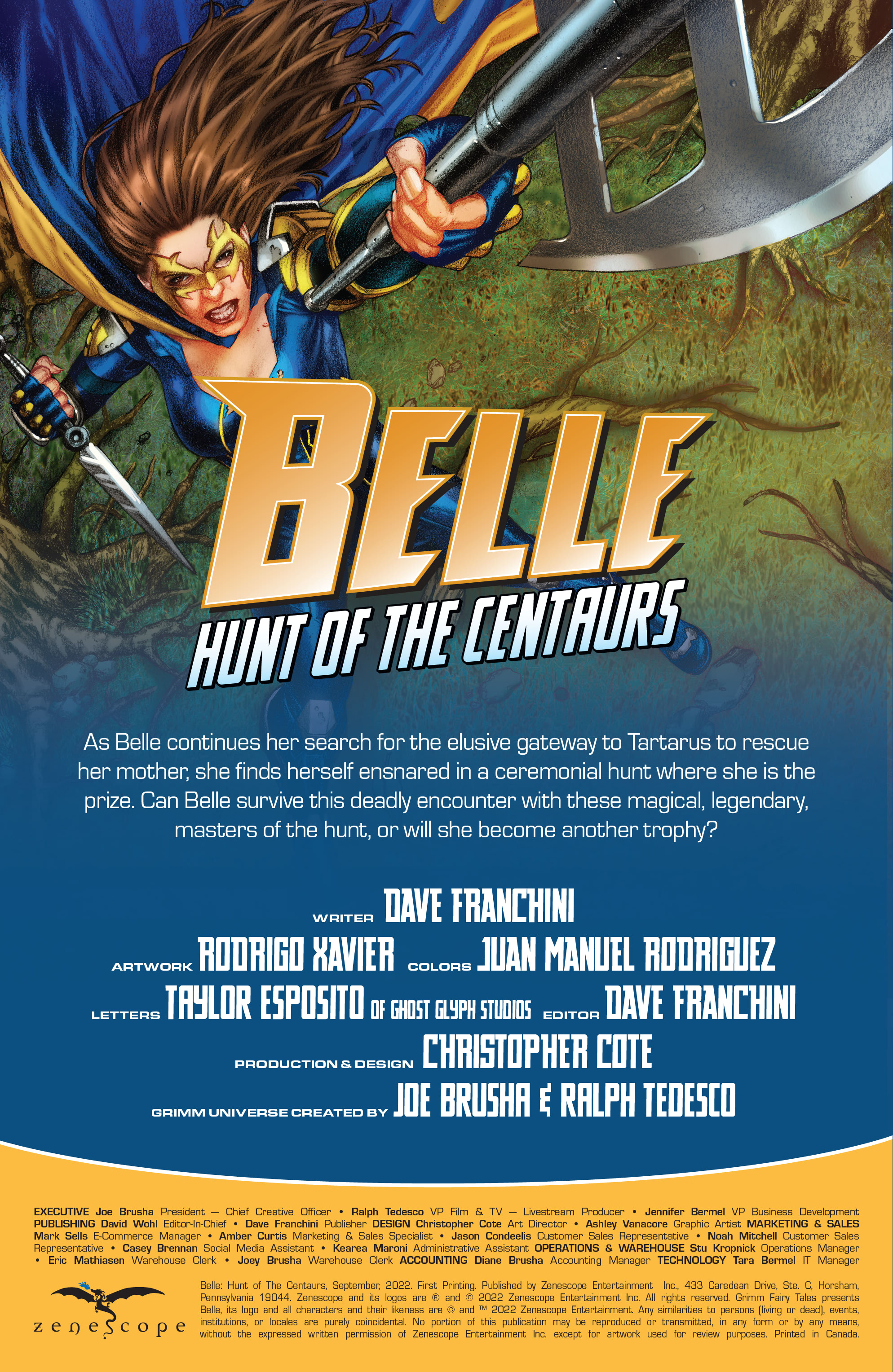 Belle: Hunt of Centaurs (2022-): Chapter 1 - Page 2
