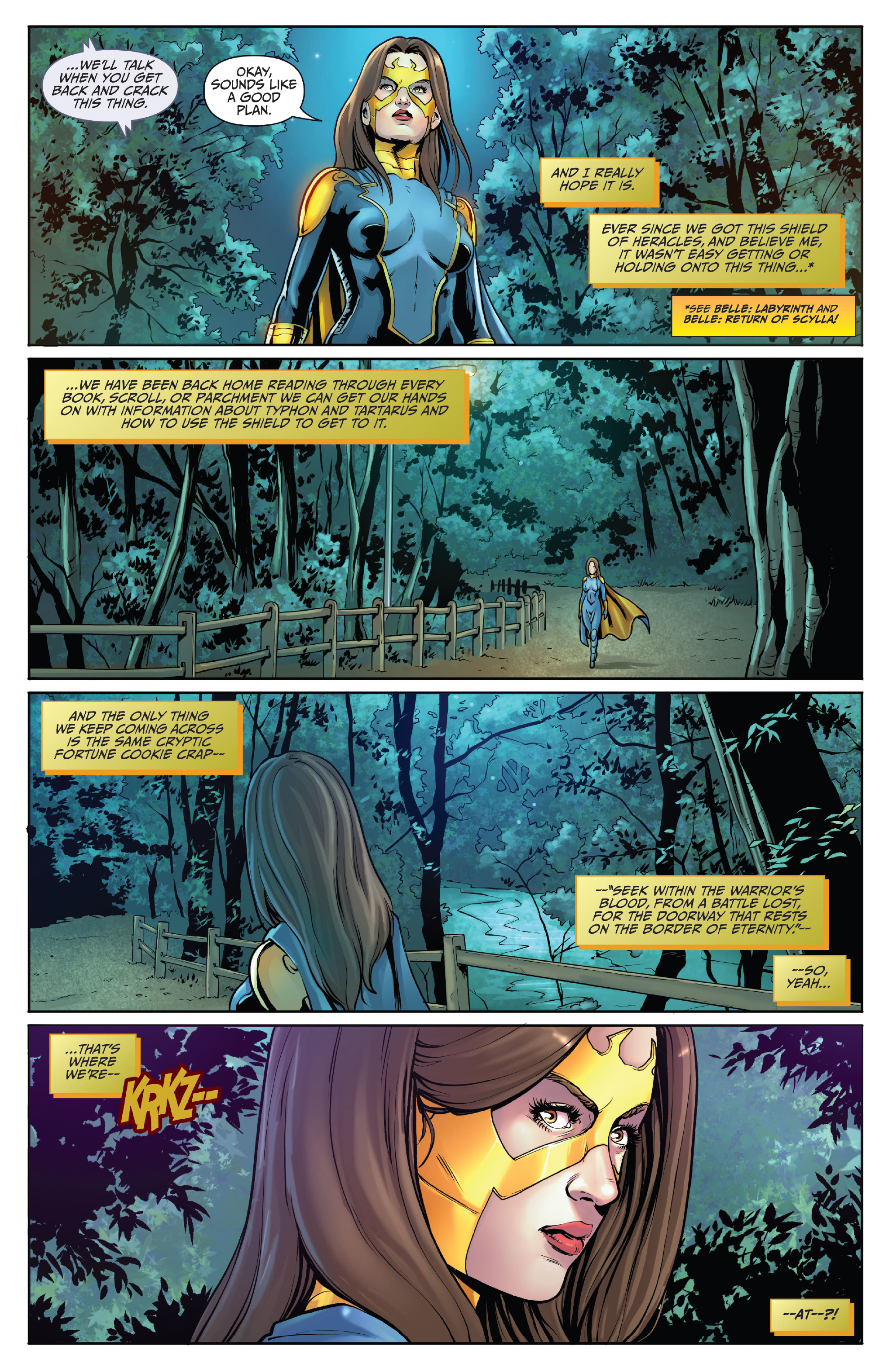 Belle: Hunt of Centaurs (2022-): Chapter 1 - Page 8