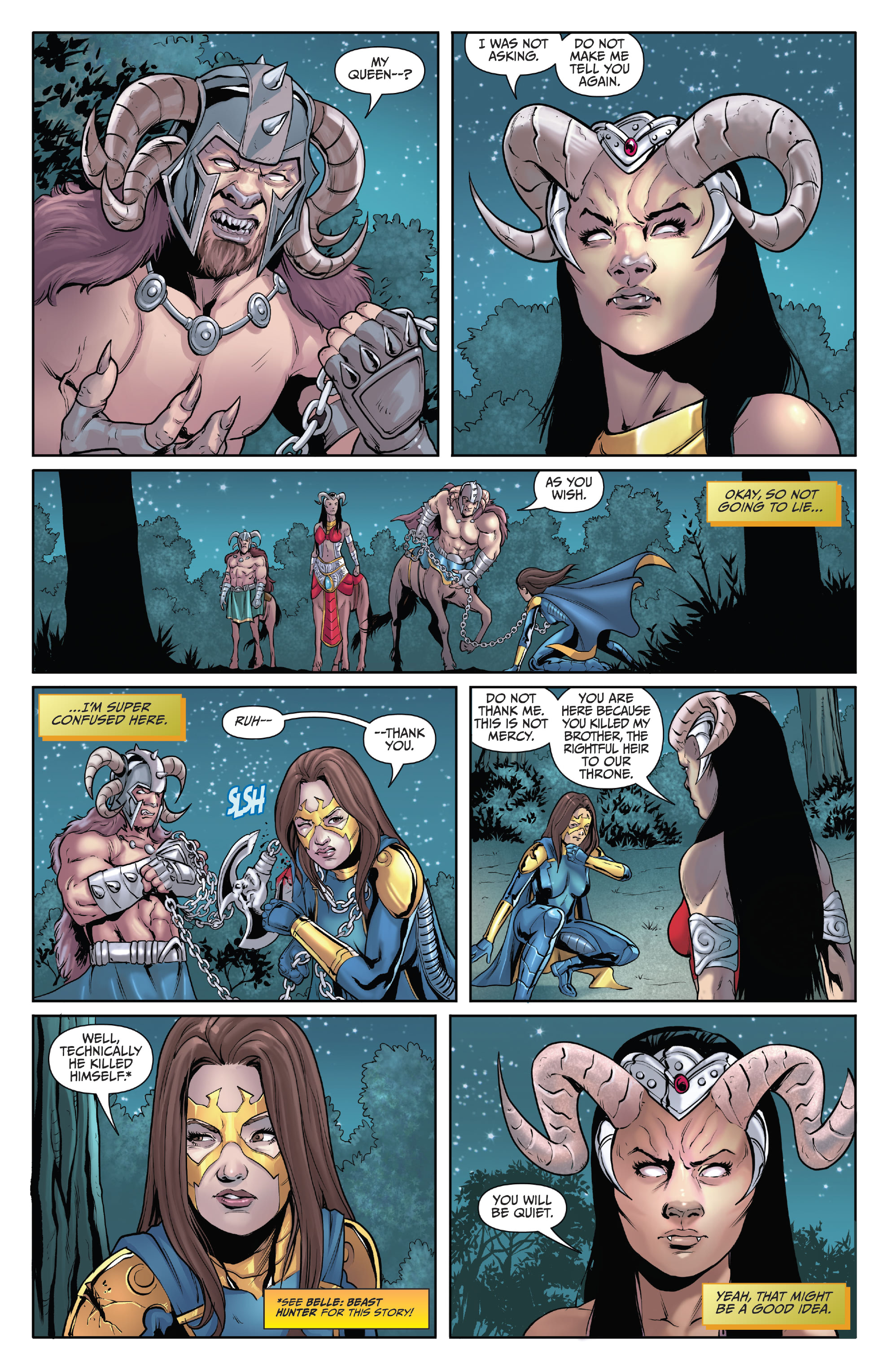 Belle: Hunt of Centaurs (2022-): Chapter 1 - Page 16