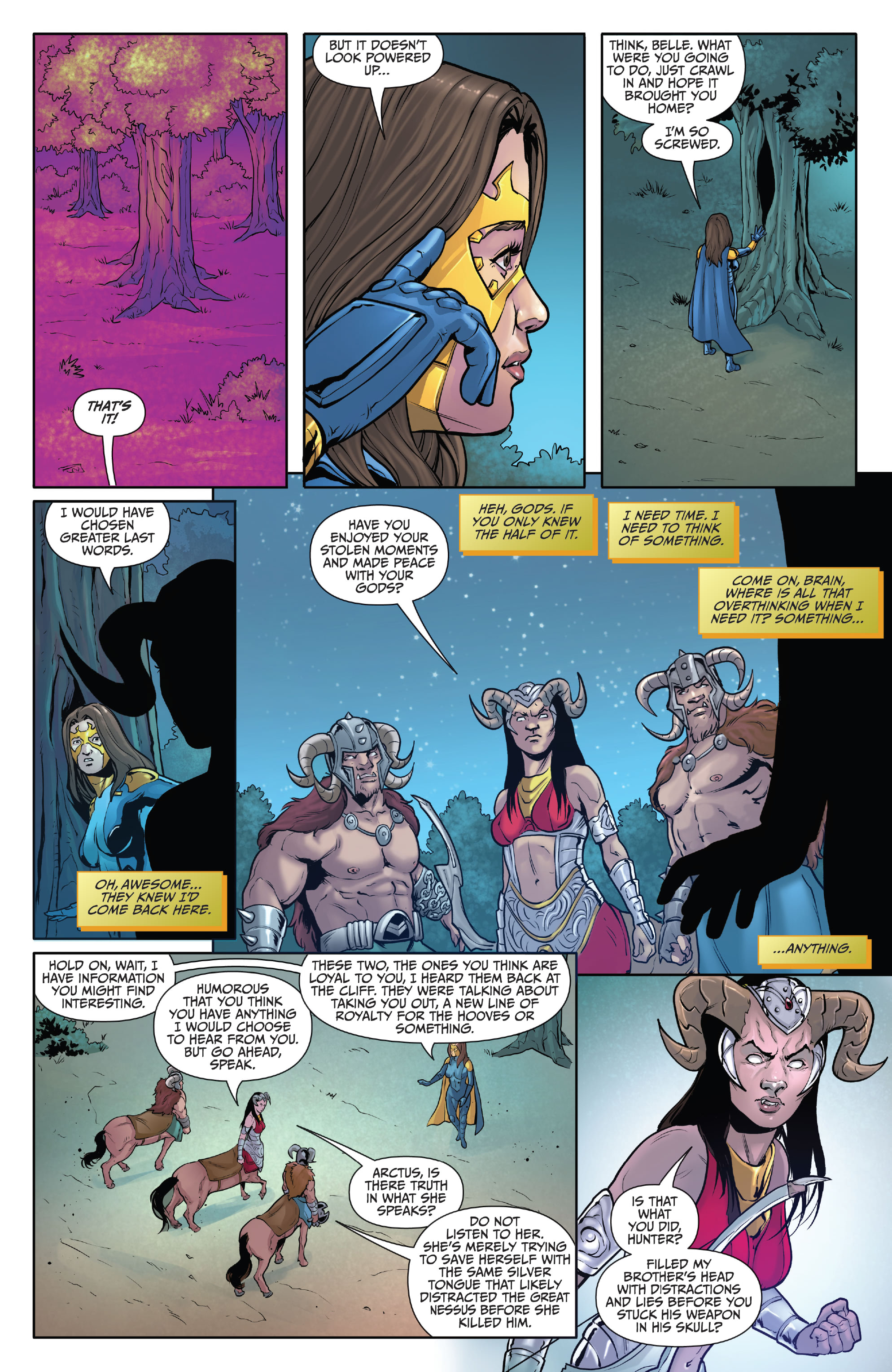 Belle: Hunt of Centaurs (2022-): Chapter 1 - Page 22