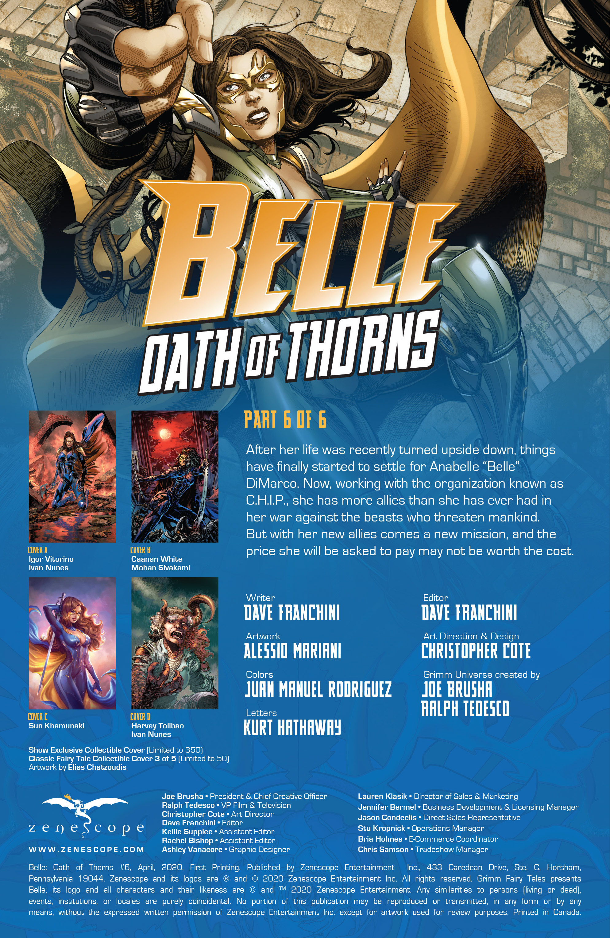 Belle: Oath of Thorns (2019-): Chapter 6 - Page 2
