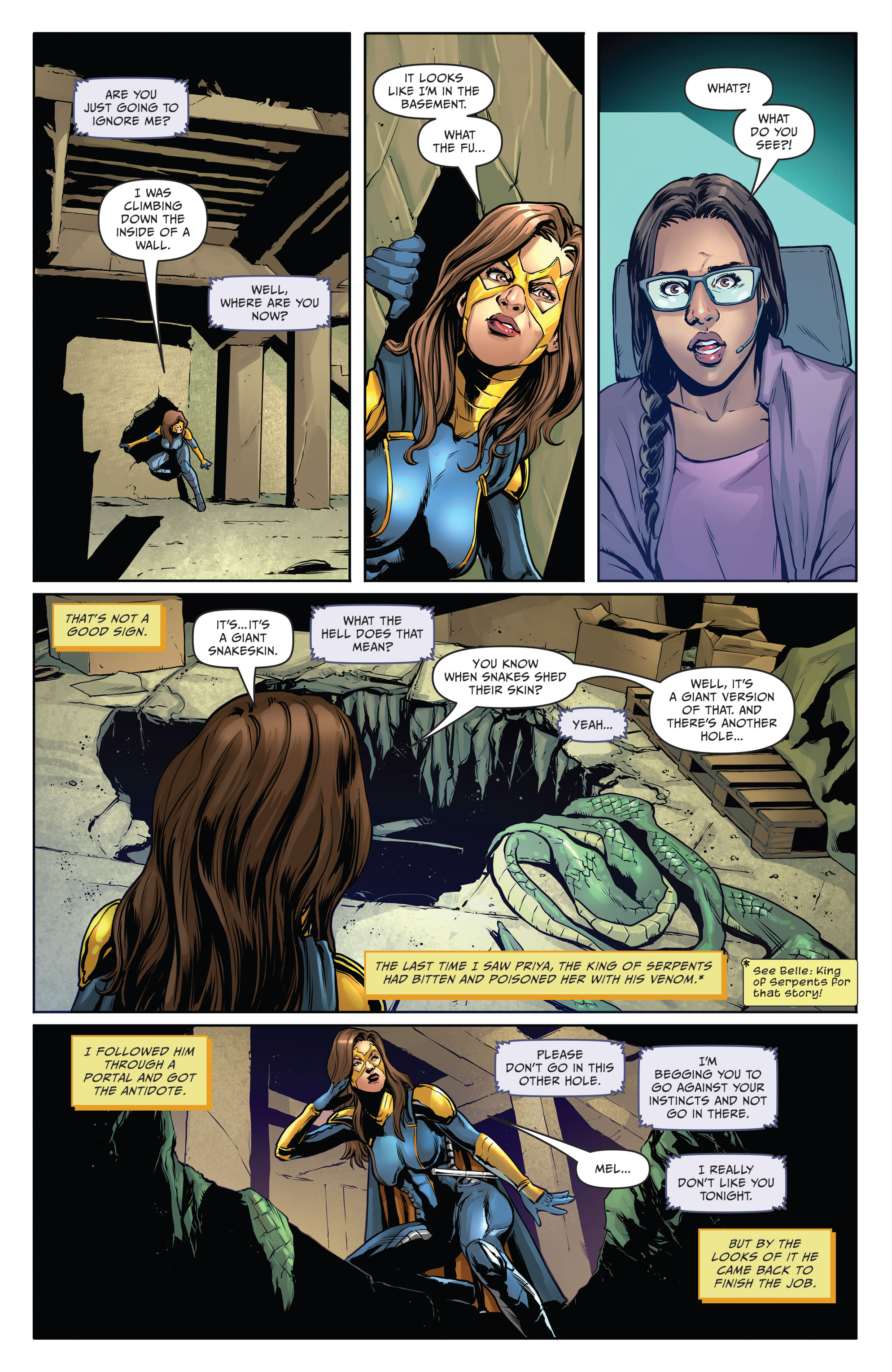 Belle: Queen of Serpents (2022-) issue 1 - Page 8