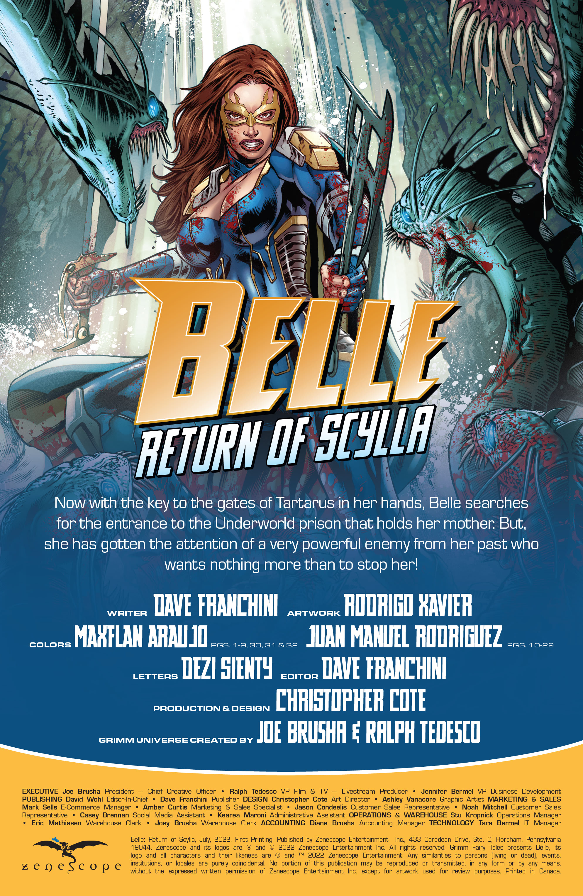 Belle: Return of Scylla (2022-): Chapter 1 - Page 2