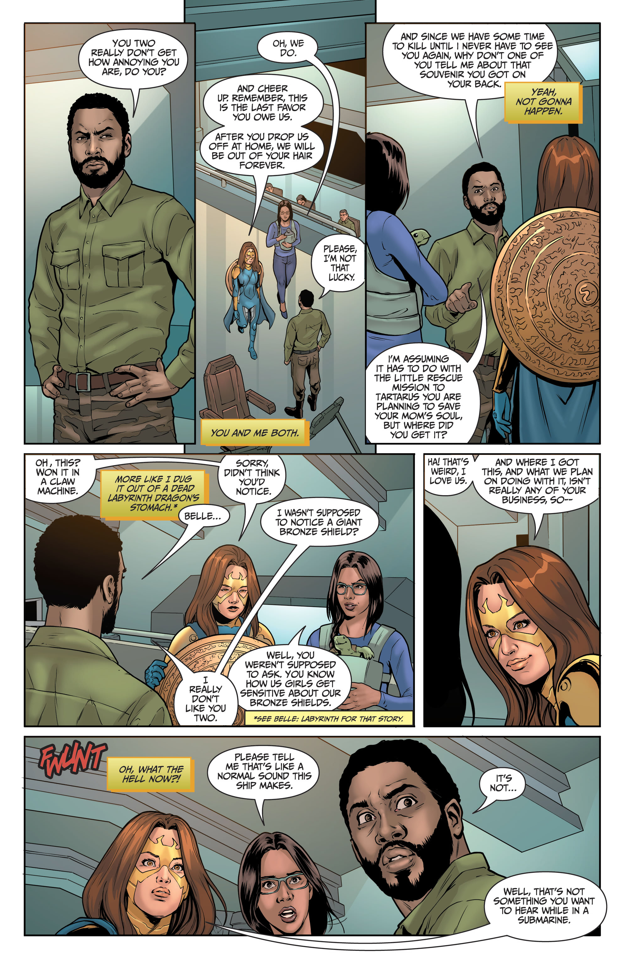 Belle: Return of Scylla (2022-) issue 1 - Page 4