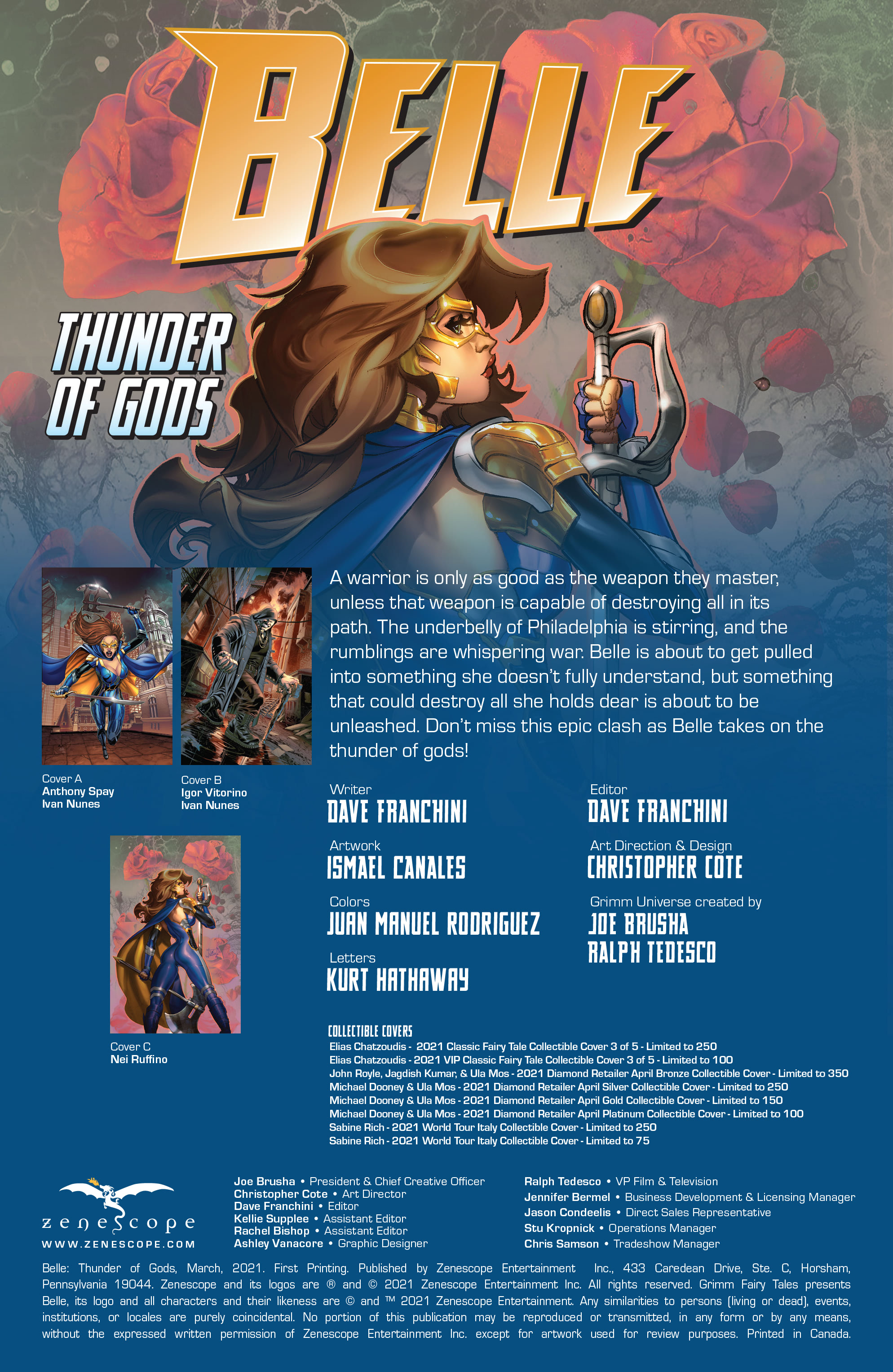 Belle: Thunder of Gods (2021): Chapter 1 - Page 2