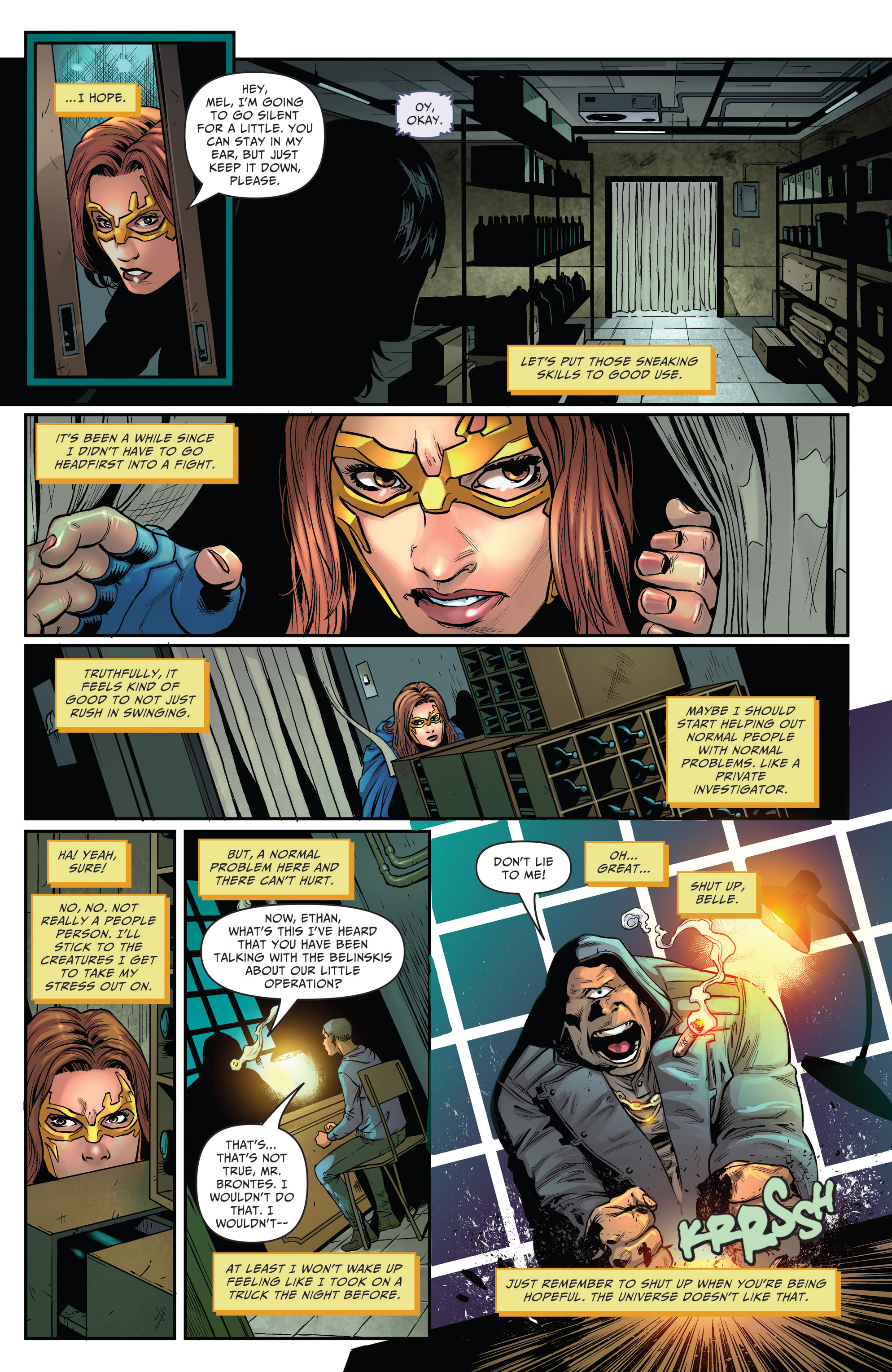 Belle: Thunder of Gods (2021) issue 1 - Page 18