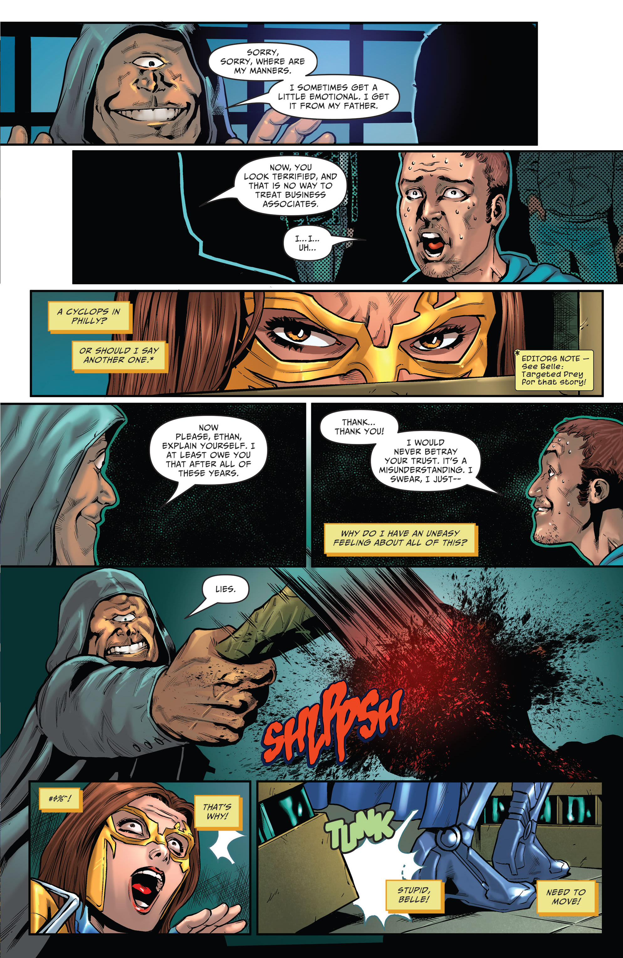 Belle: Thunder of Gods (2021) issue 1 - Page 19