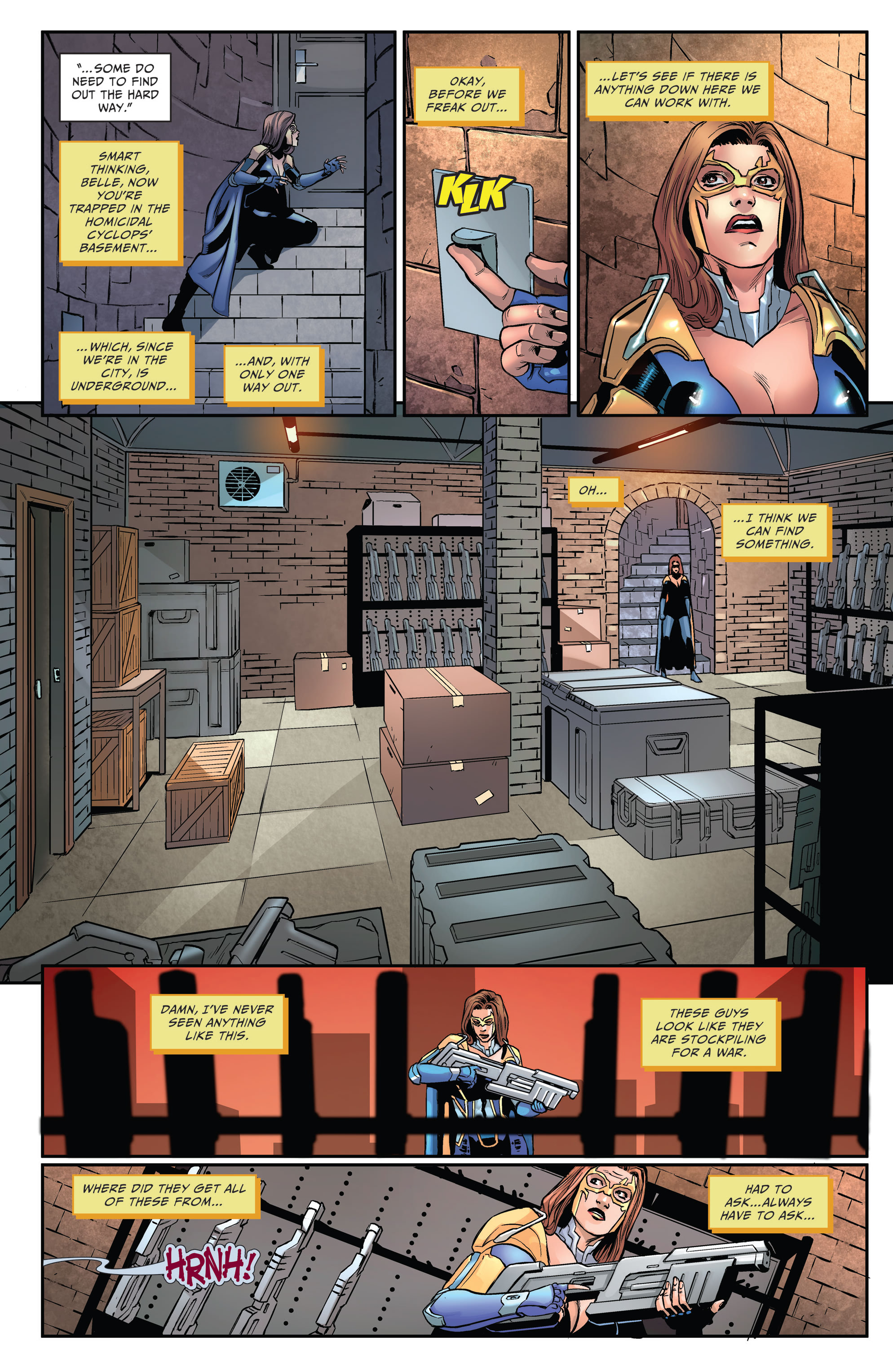 Belle: Thunder of Gods (2021) issue 1 - Page 21