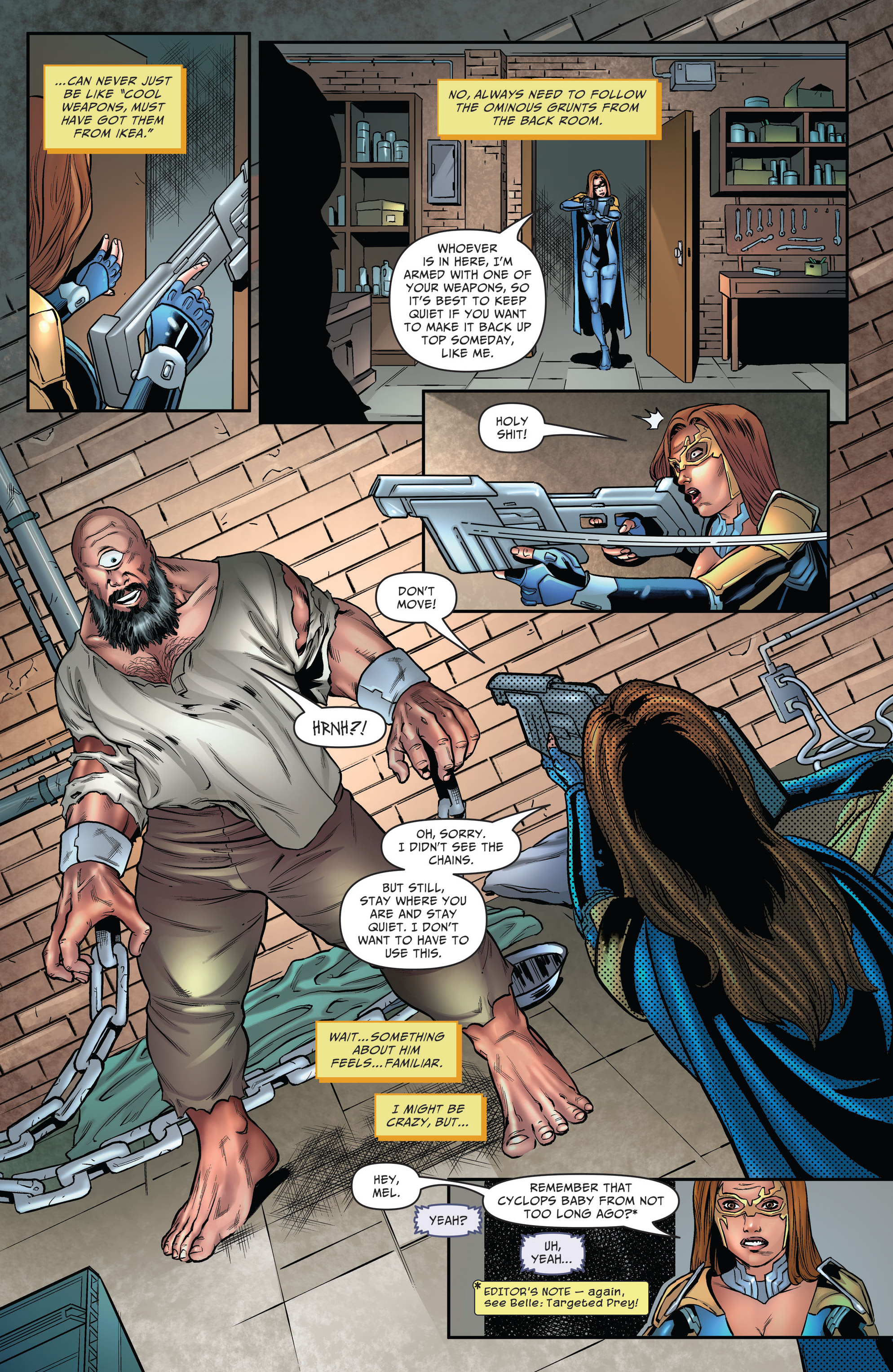 Belle: Thunder of Gods (2021) issue 1 - Page 22