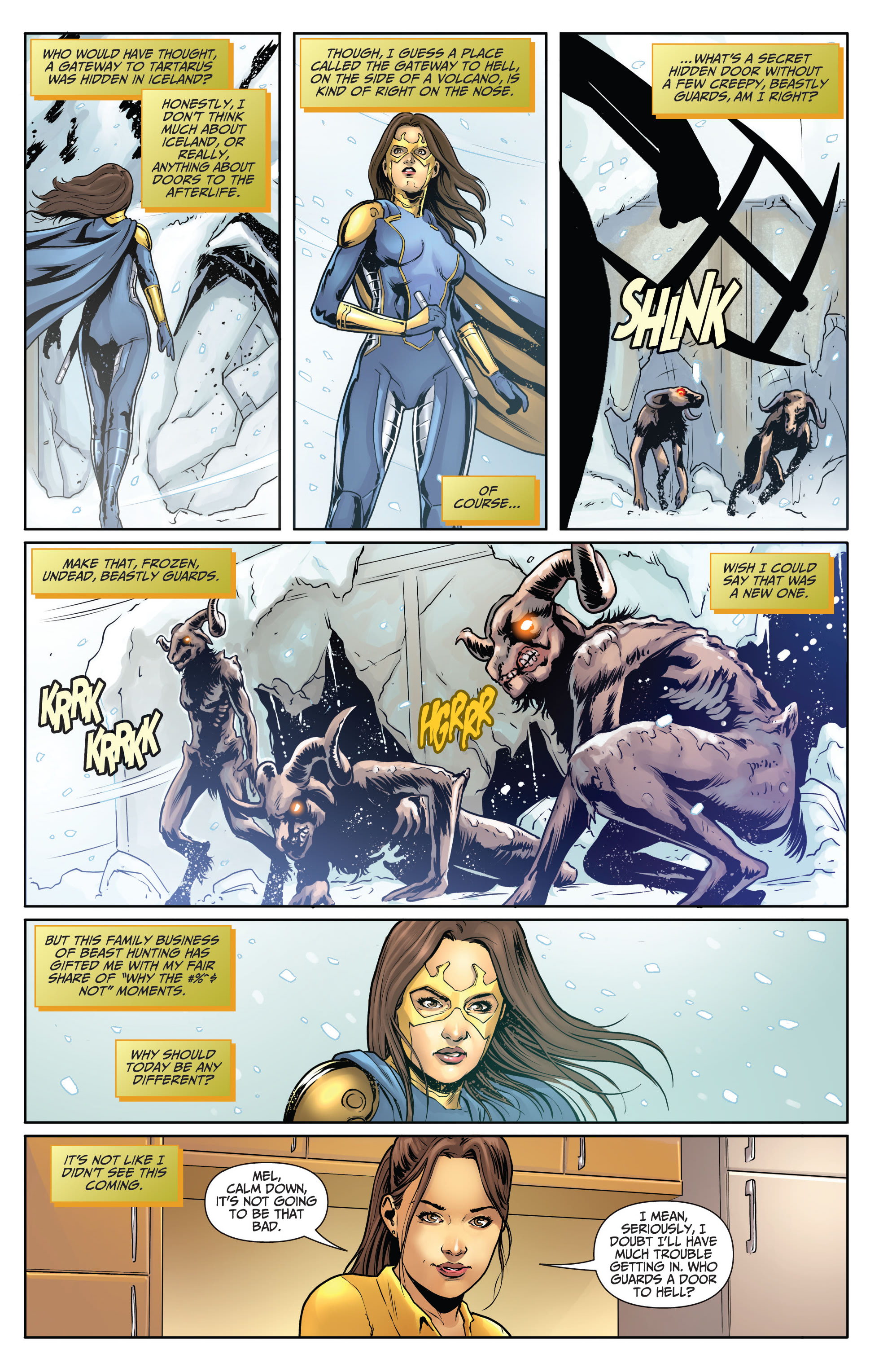 Belle: War of Giants (2022-) issue 1 - Page 8