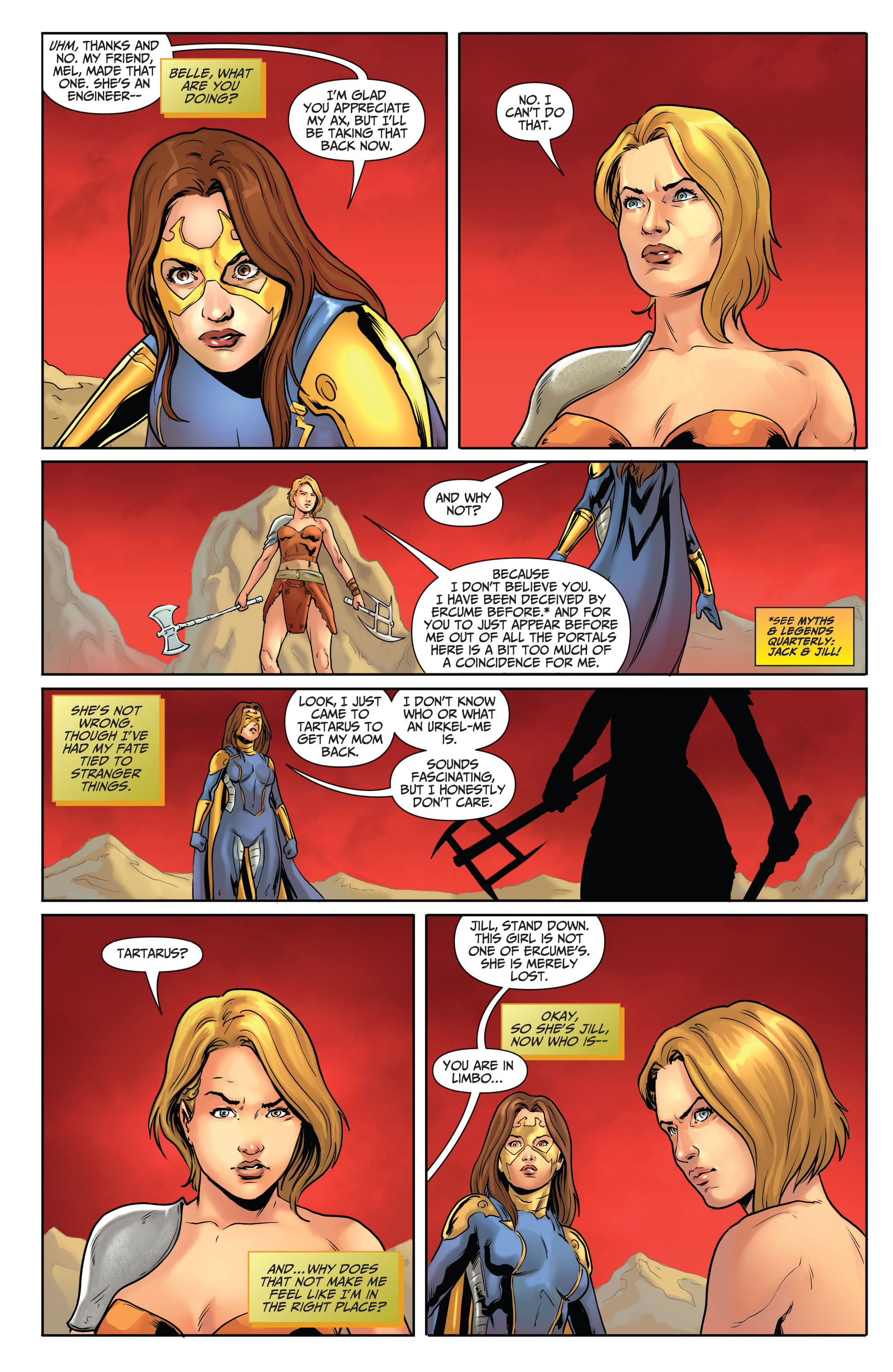 Belle: War of Giants (2022-) issue 1 - Page 15