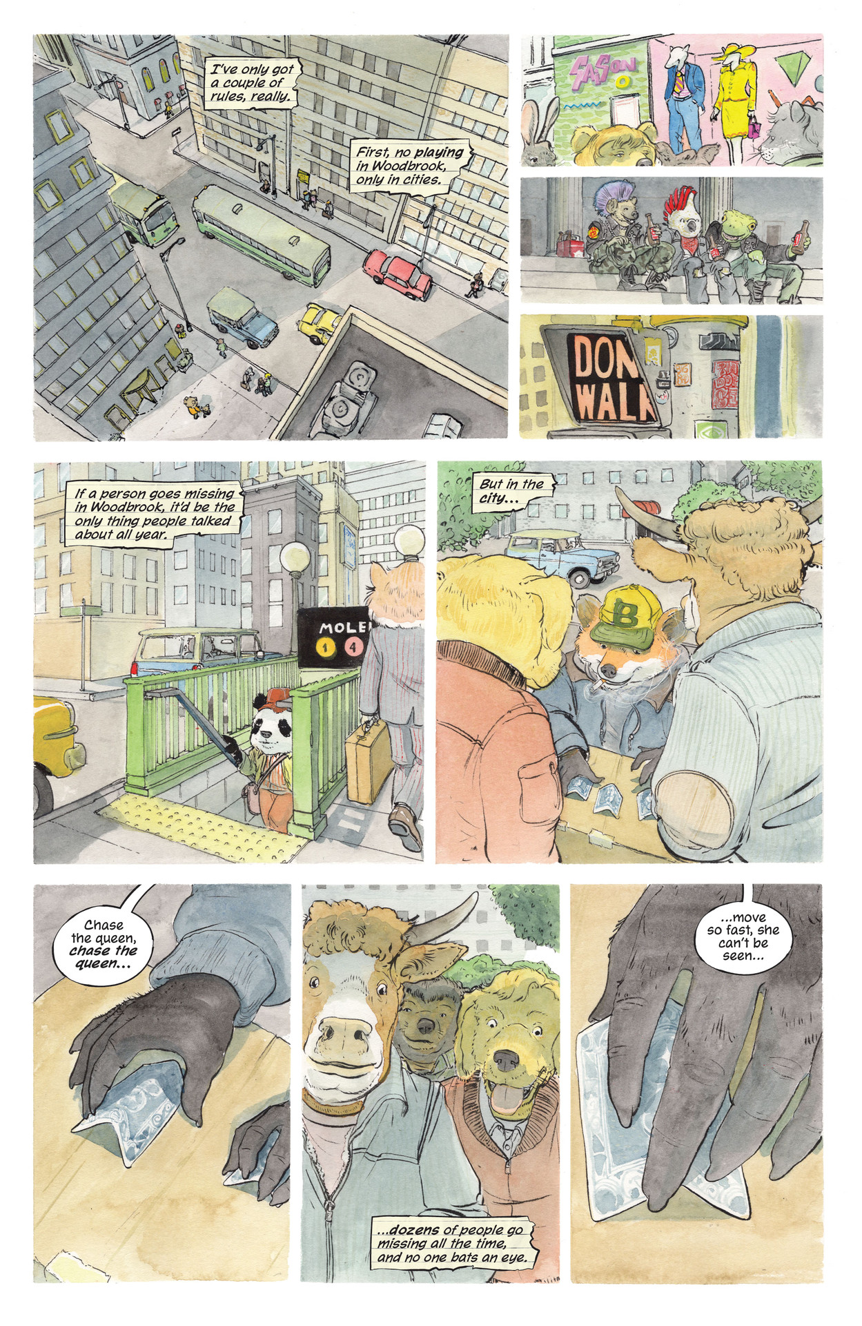 <{ $series->title }} issue 1 - Page 9