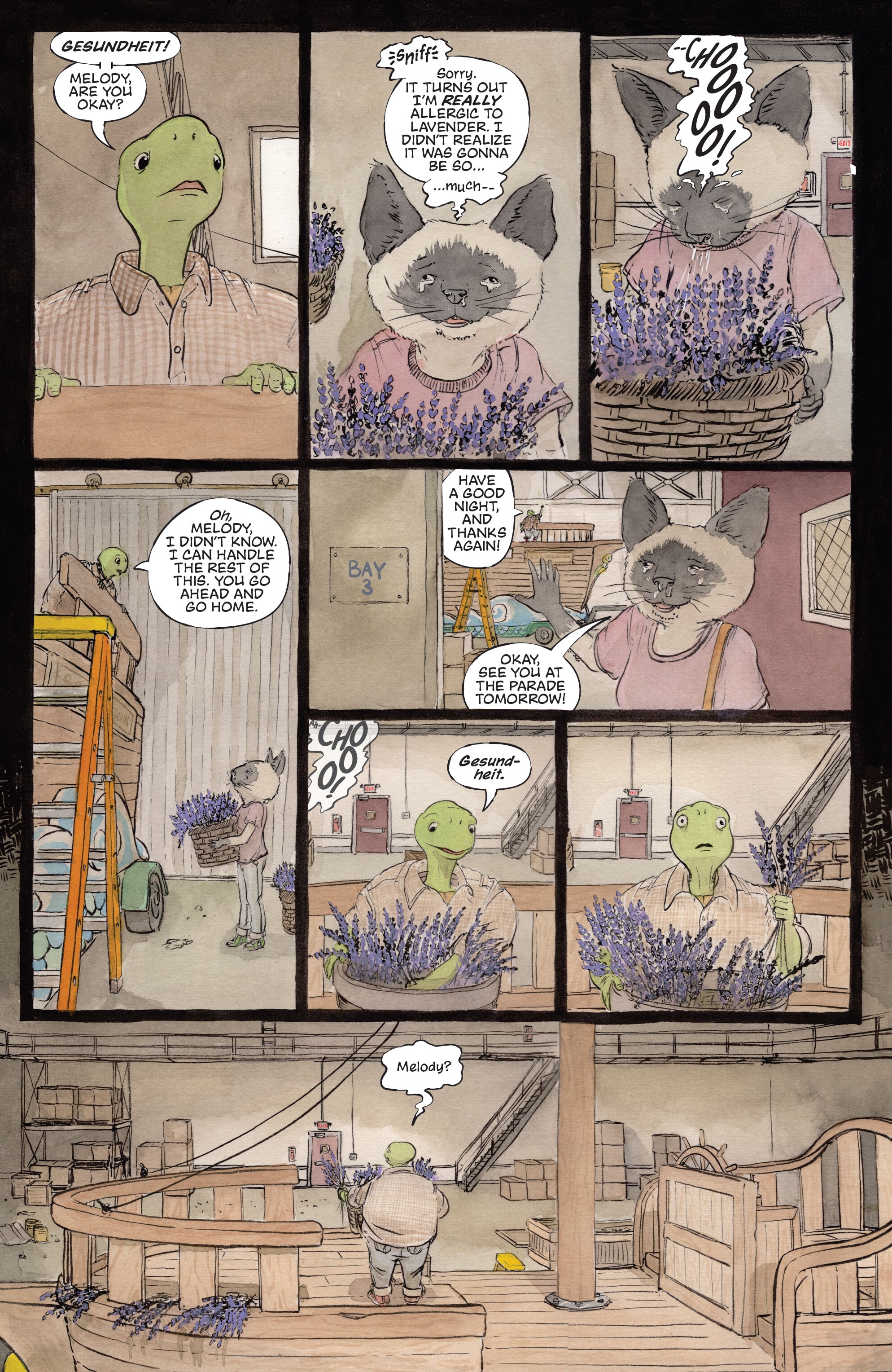 <{ $series->title }} issue 2 - Page 9