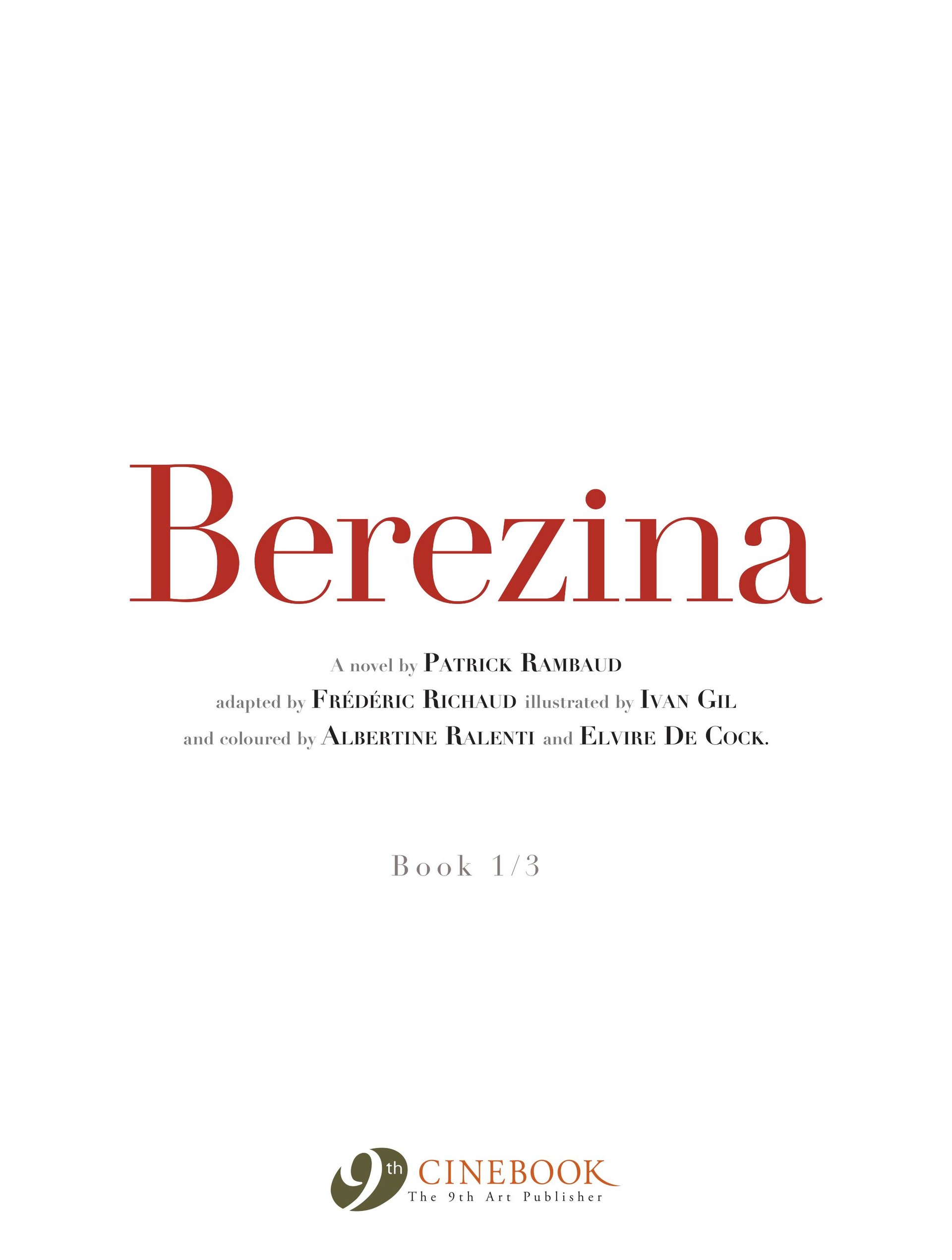 Berezina (2022-): Chapter 1 - Page 3