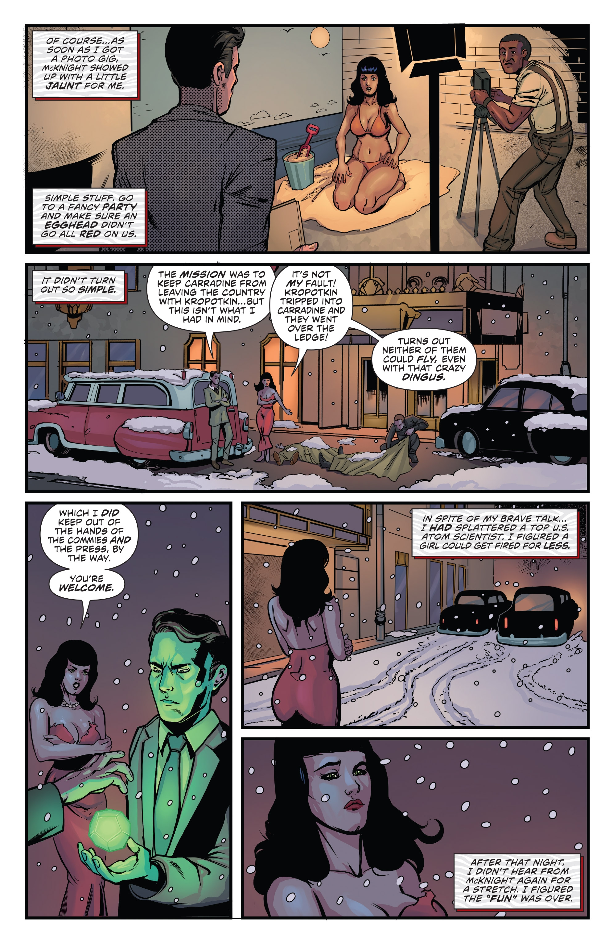 Bettie Page (2017) issue 6 - Page 9