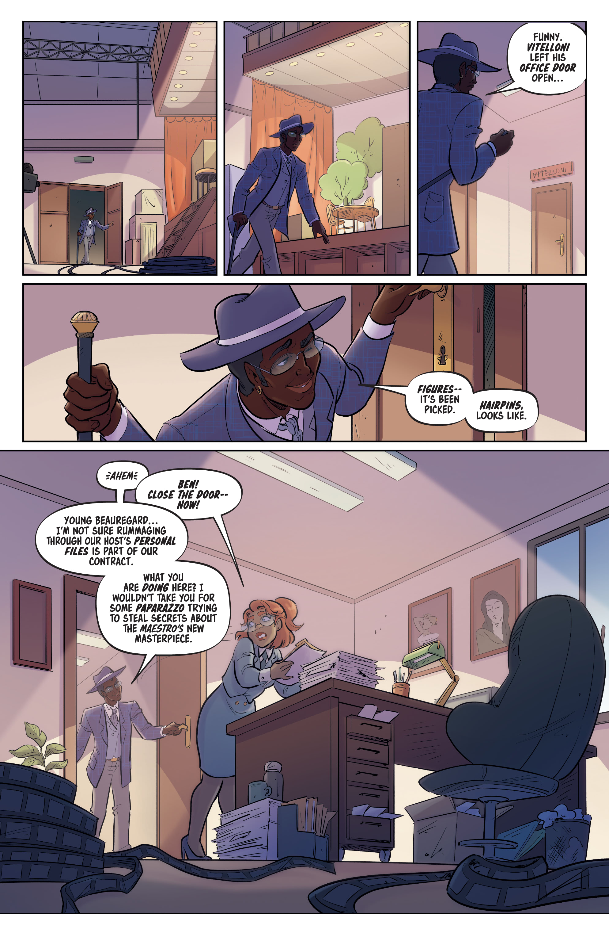 <{ $series->title }} issue 1 - Page 23