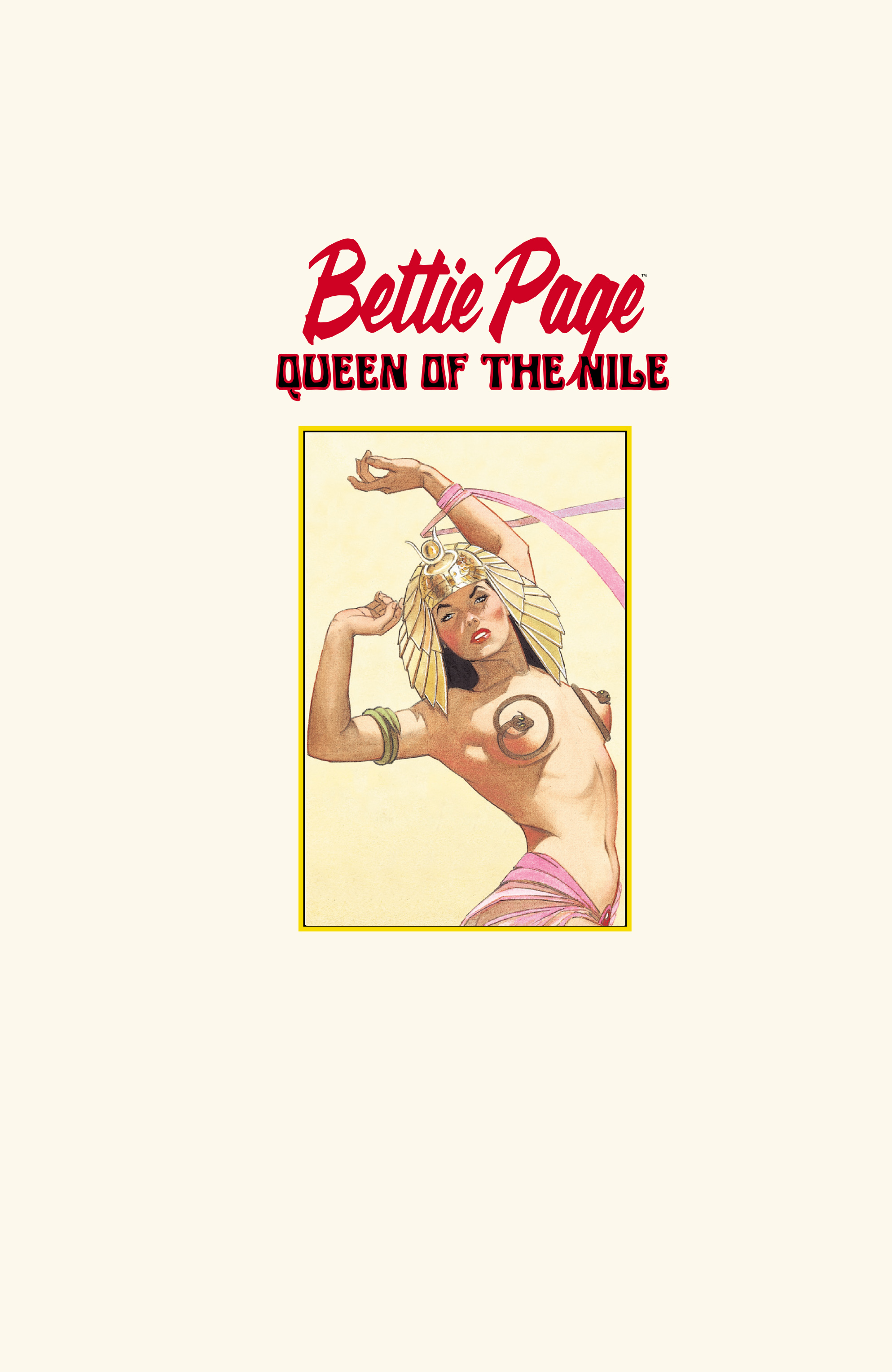 Bettie Page: Queen of the Nile (2021): Chapter 1 - Page 3
