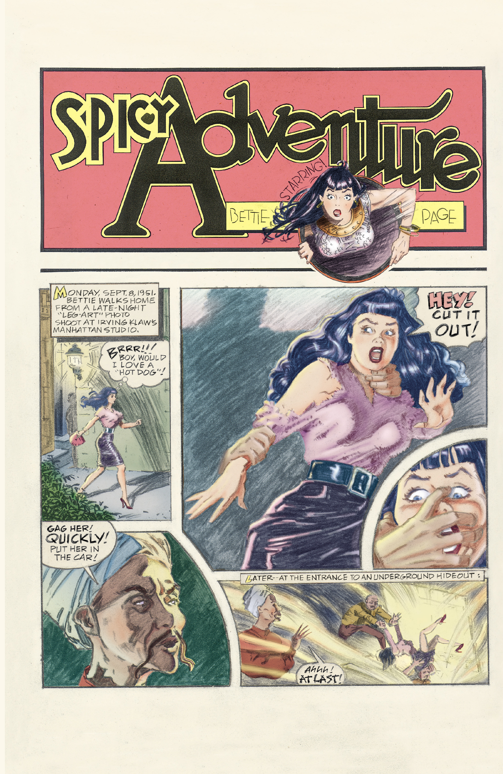 Bettie Page: Queen of the Nile (2021) issue 1 - Page 7