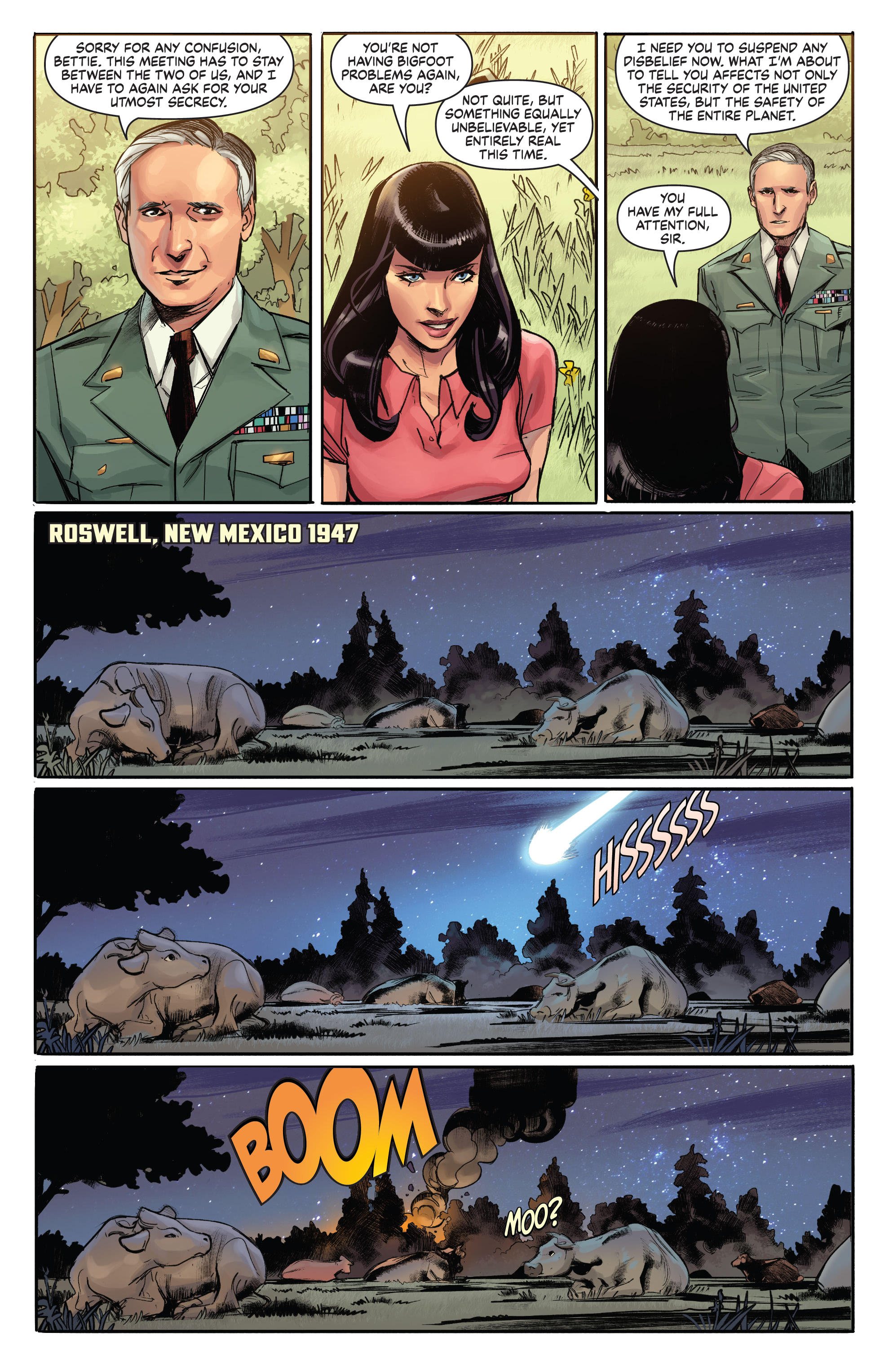 Bettie Page: The Alien Agenda (2022-) issue 1 - Page 9