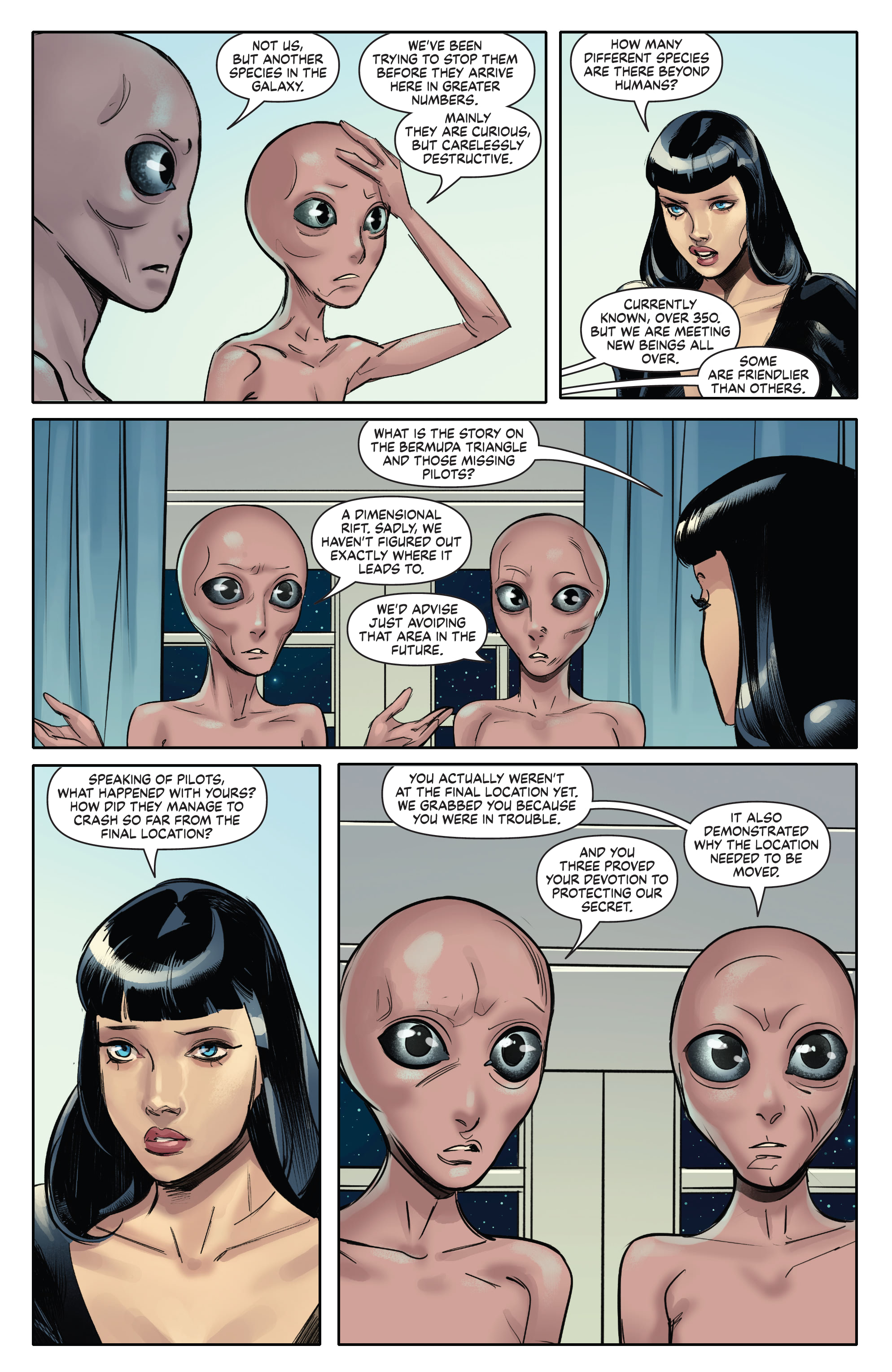 Bettie Page: The Alien Agenda (2022-) issue 5 - Page 24