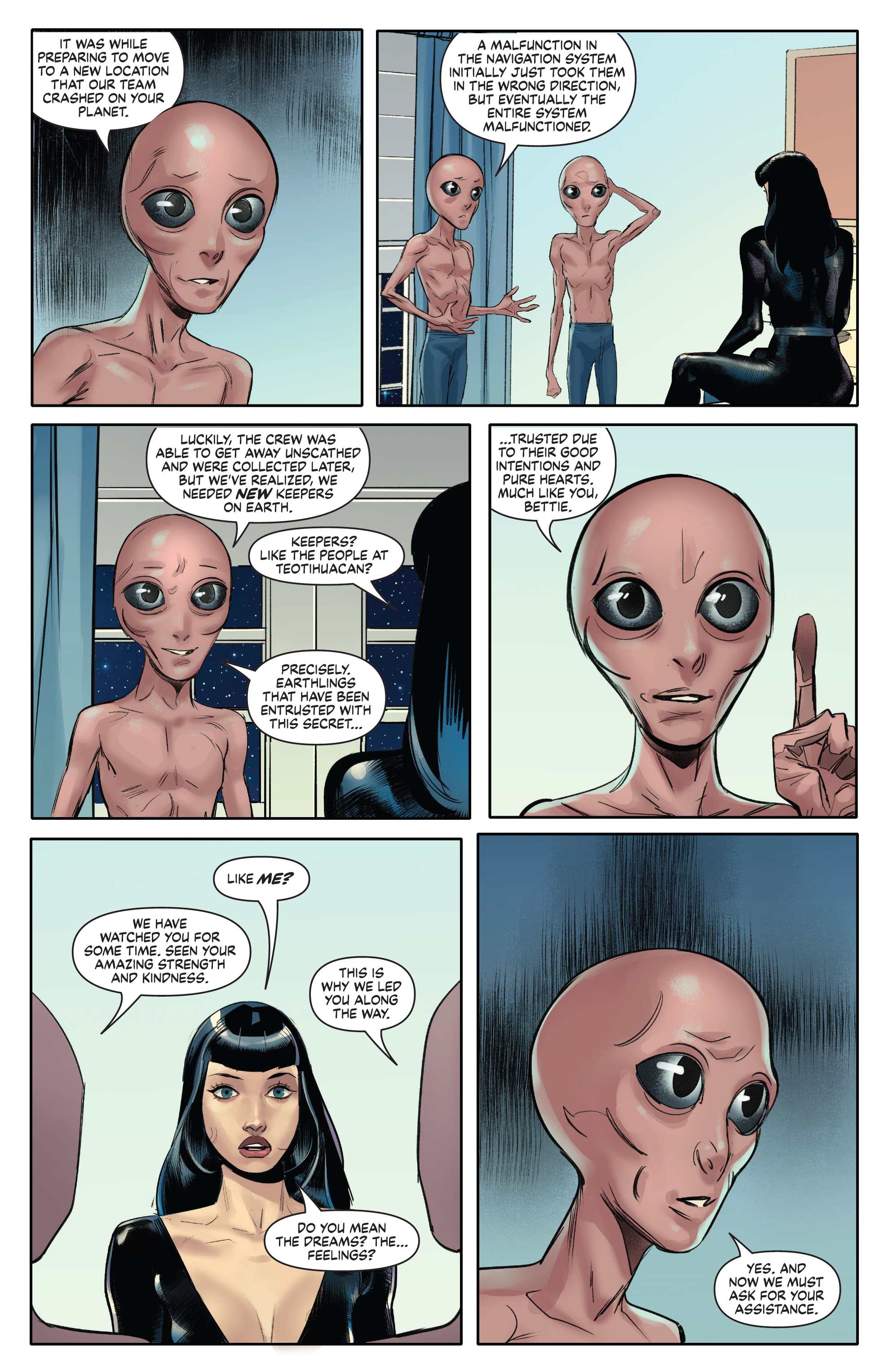 Bettie Page: The Alien Agenda (2022-) issue 5 - Page 25