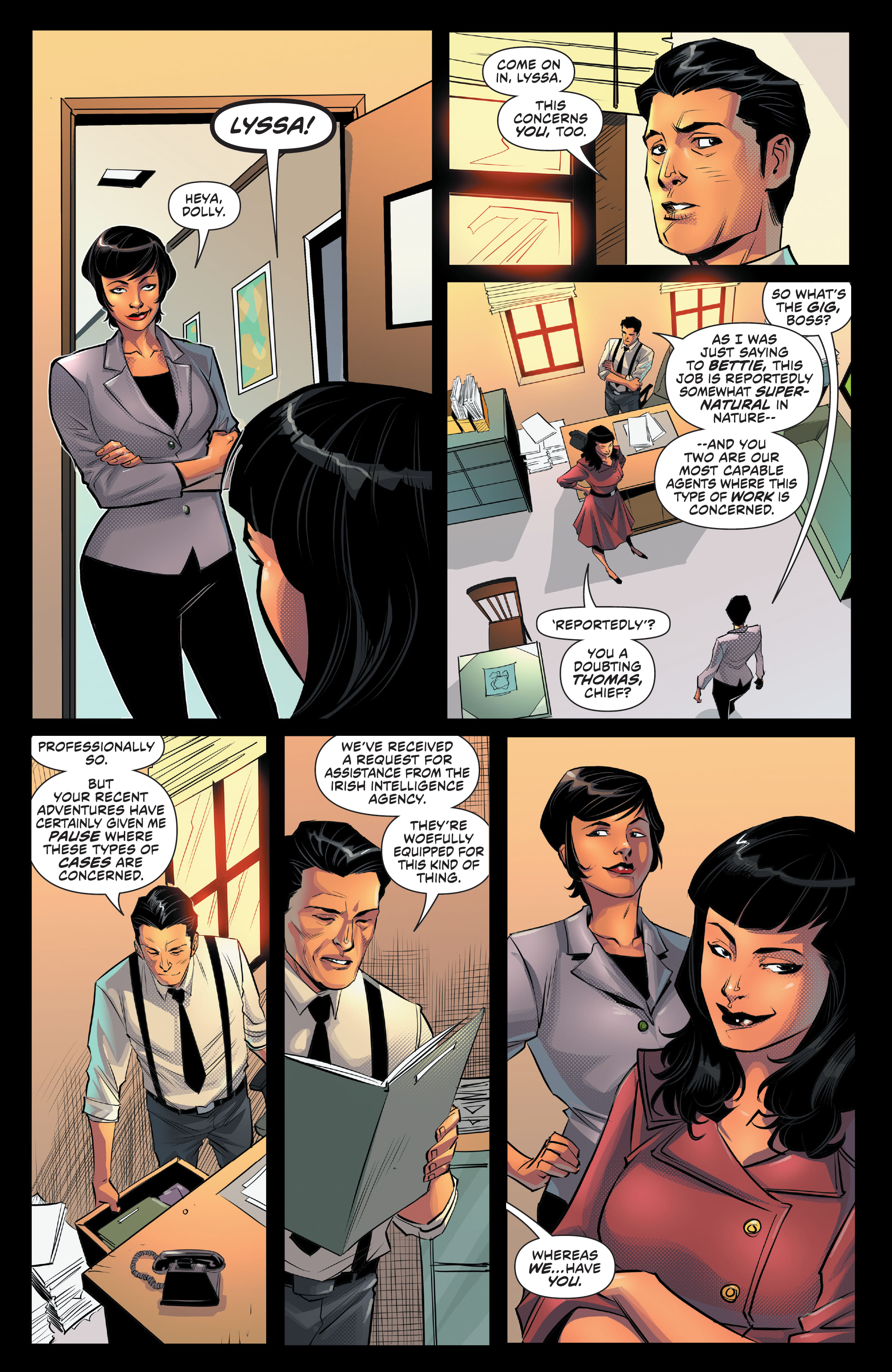 Bettie Page & The Curse of the Banshee (2021-) issue 1 - Page 11