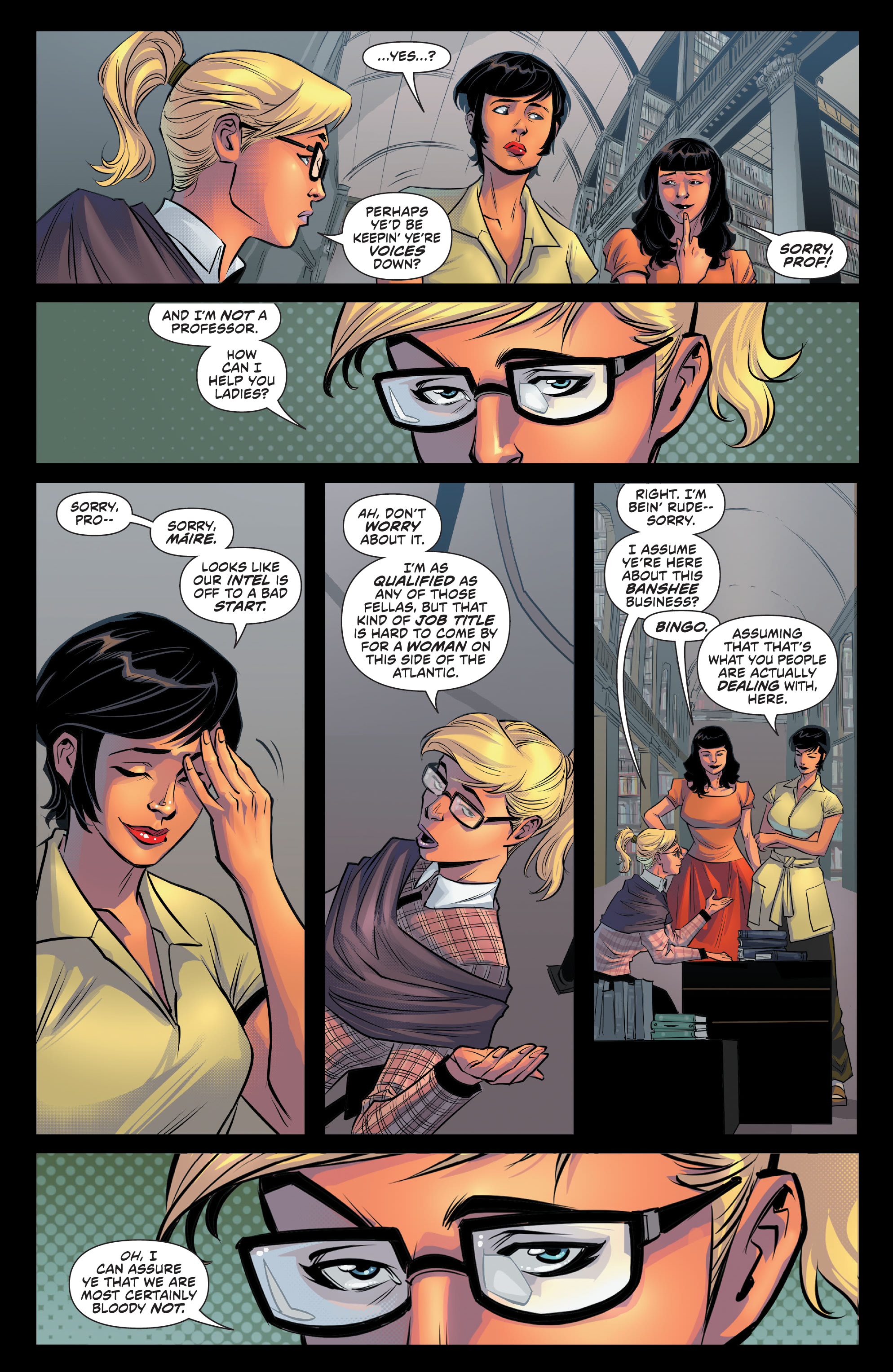 Bettie Page & The Curse of the Banshee (2021-) issue 1 - Page 15