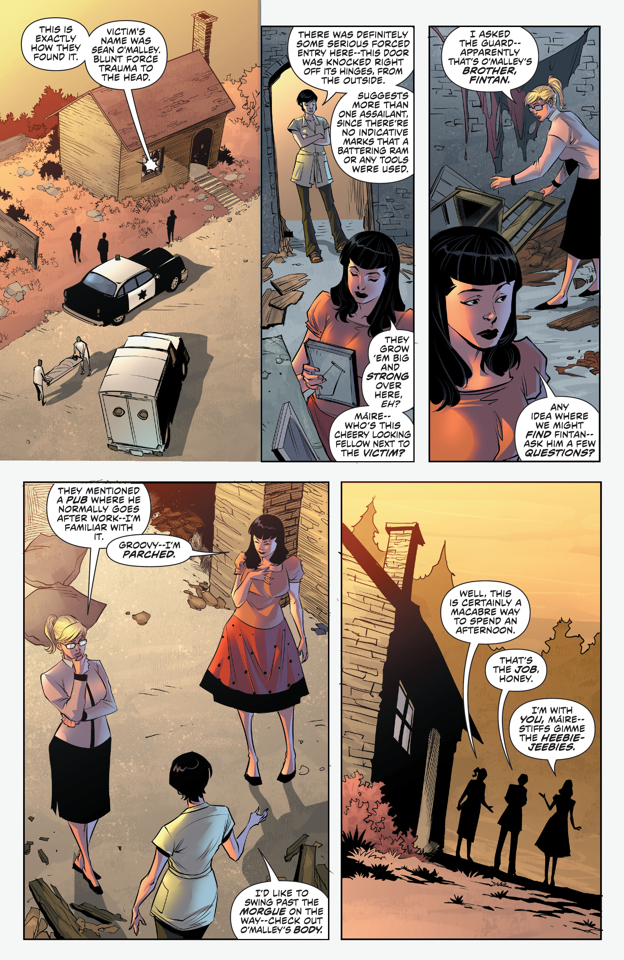 Bettie Page & The Curse of the Banshee (2021-) issue 1 - Page 18