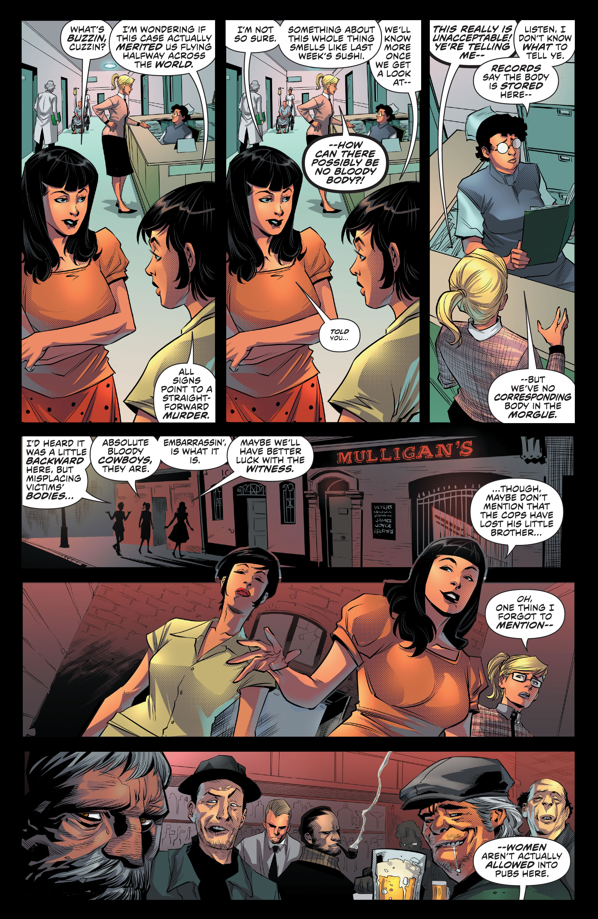 Bettie Page & The Curse of the Banshee (2021-) issue 1 - Page 19