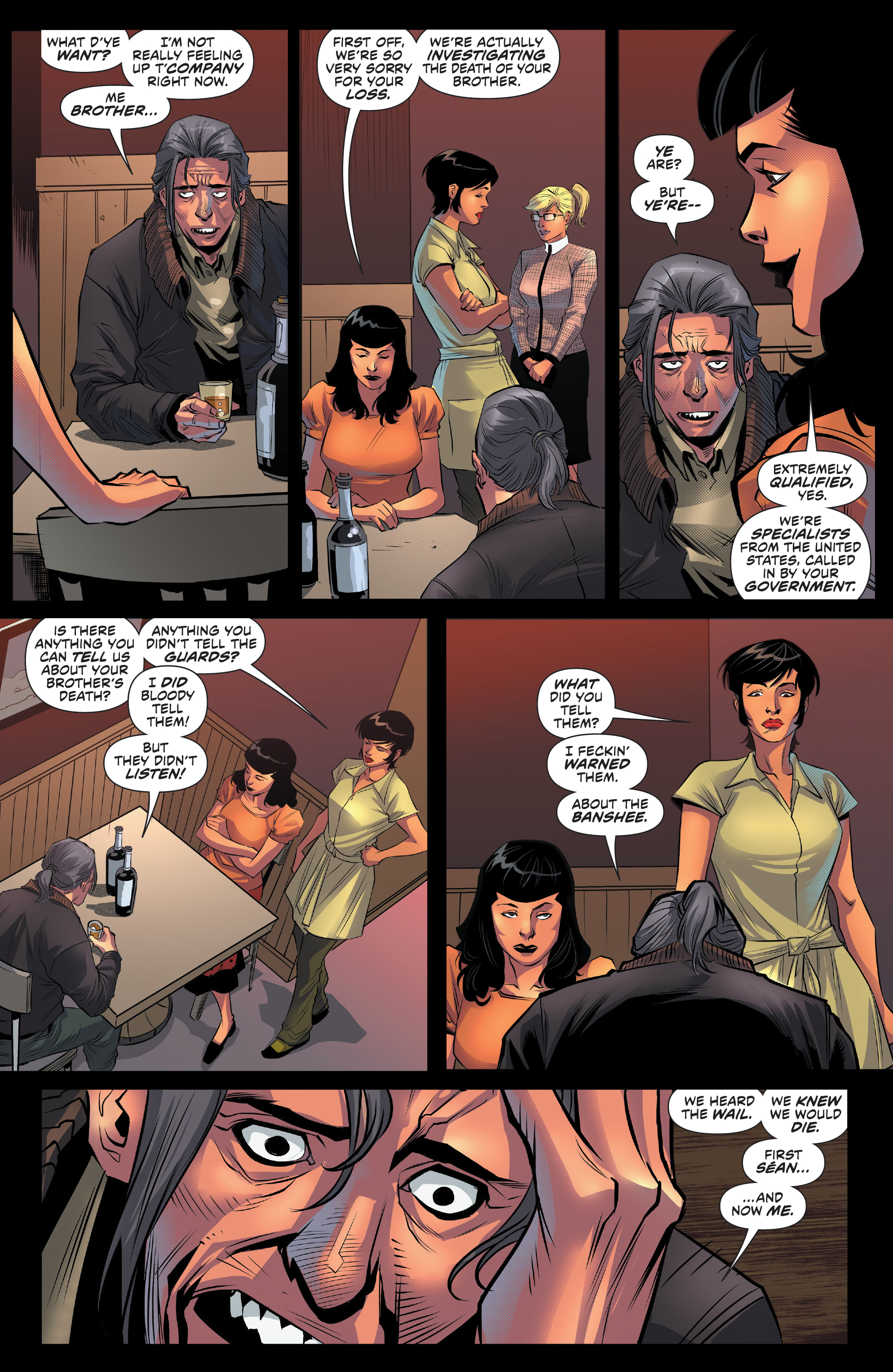 Bettie Page & The Curse of the Banshee (2021-) issue 1 - Page 22